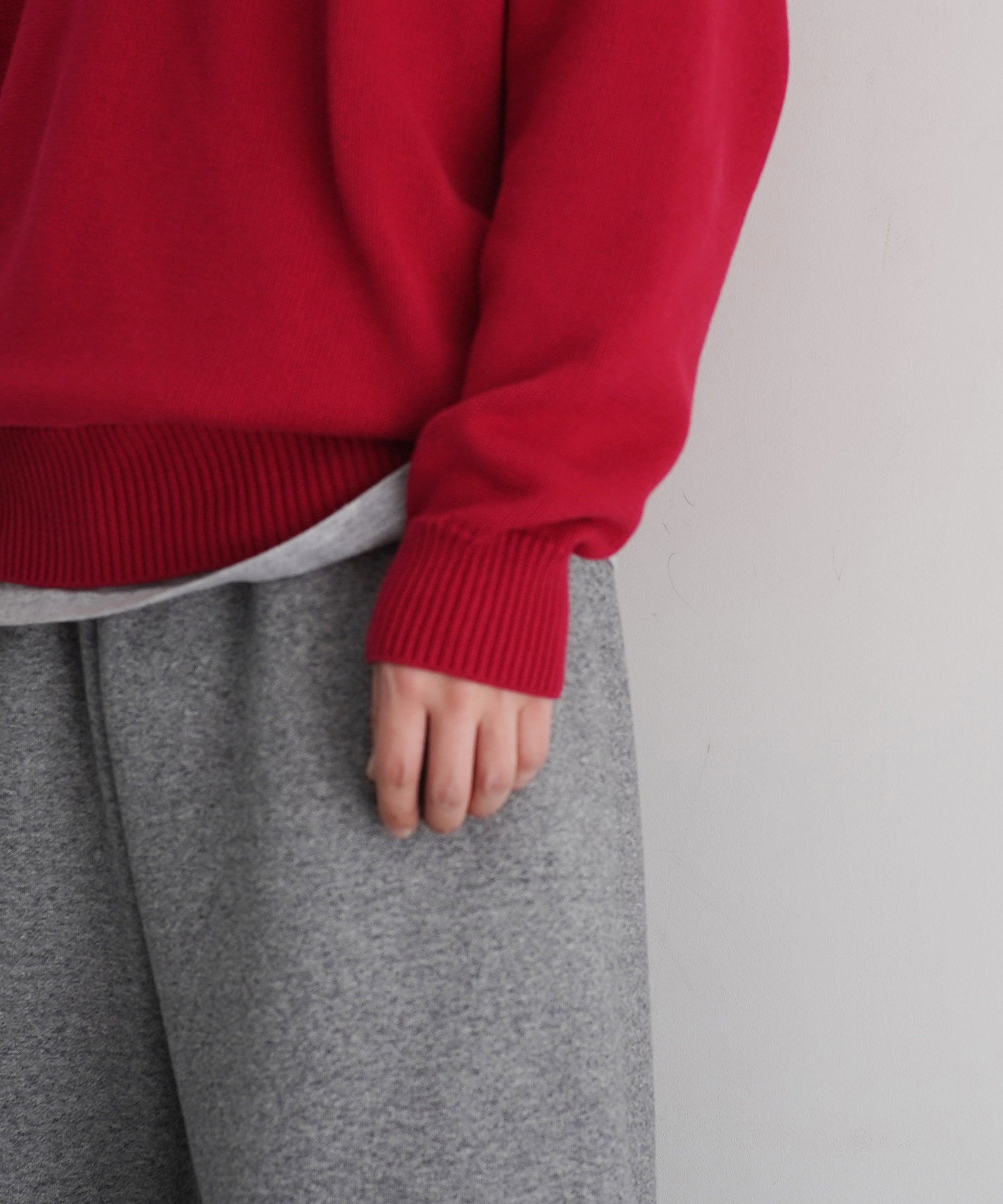 KAIKO Knit polo shirt 2.0 "WINE RED"