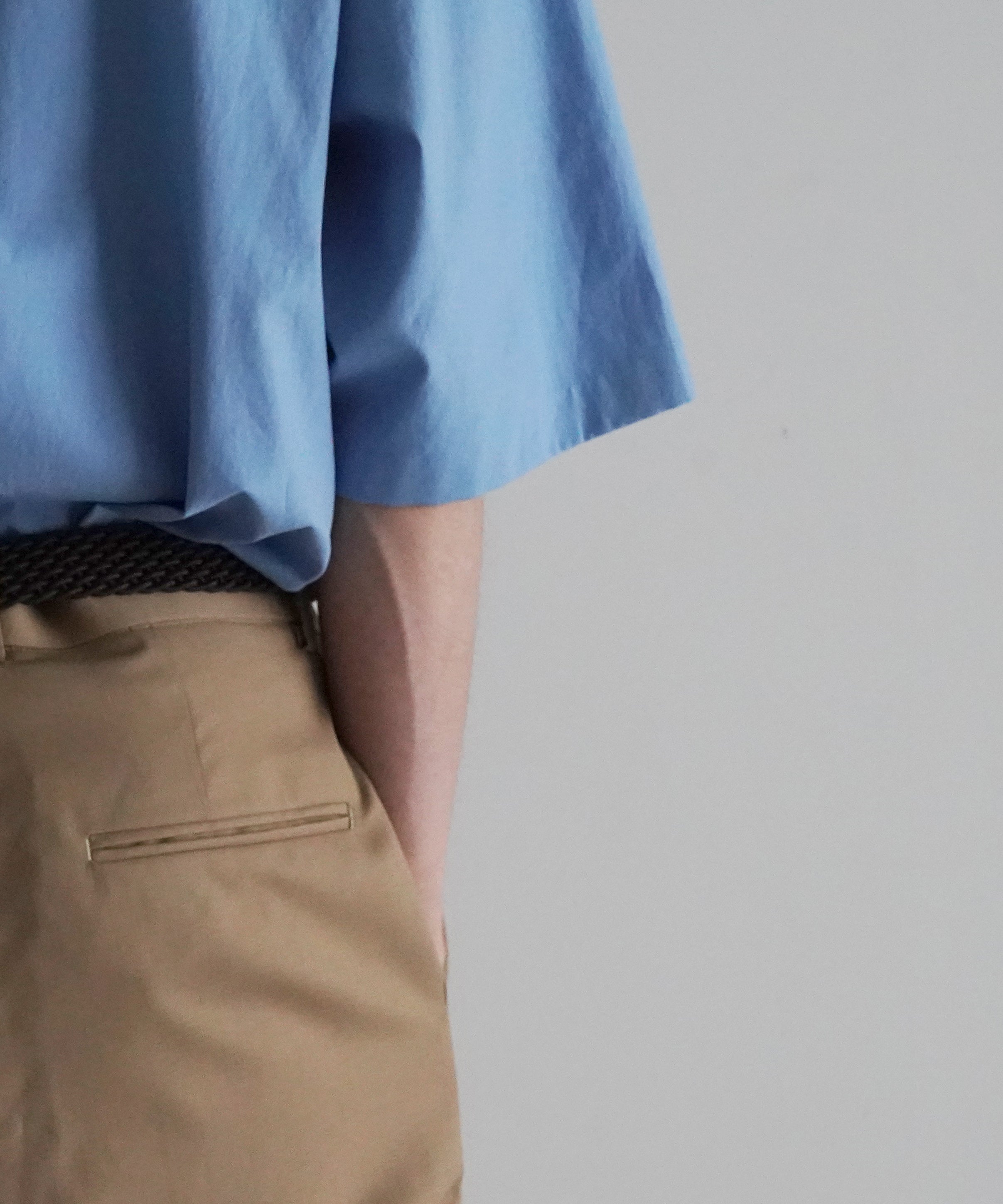 UNUSED Uw1167 front pocket wide trousers "BEIGE"