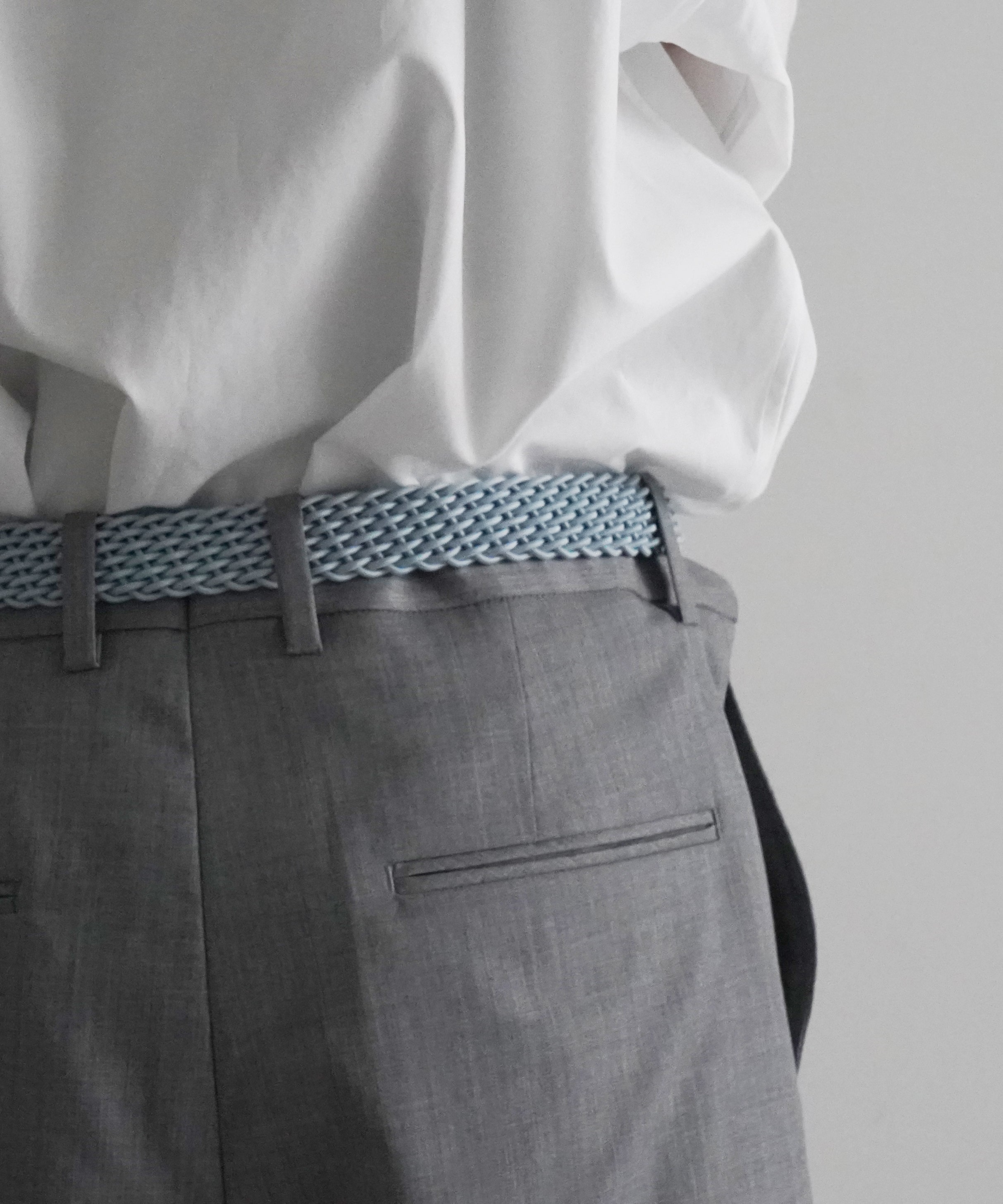 UNUSED Uw1167 front pocket wide trousers "GRAY"