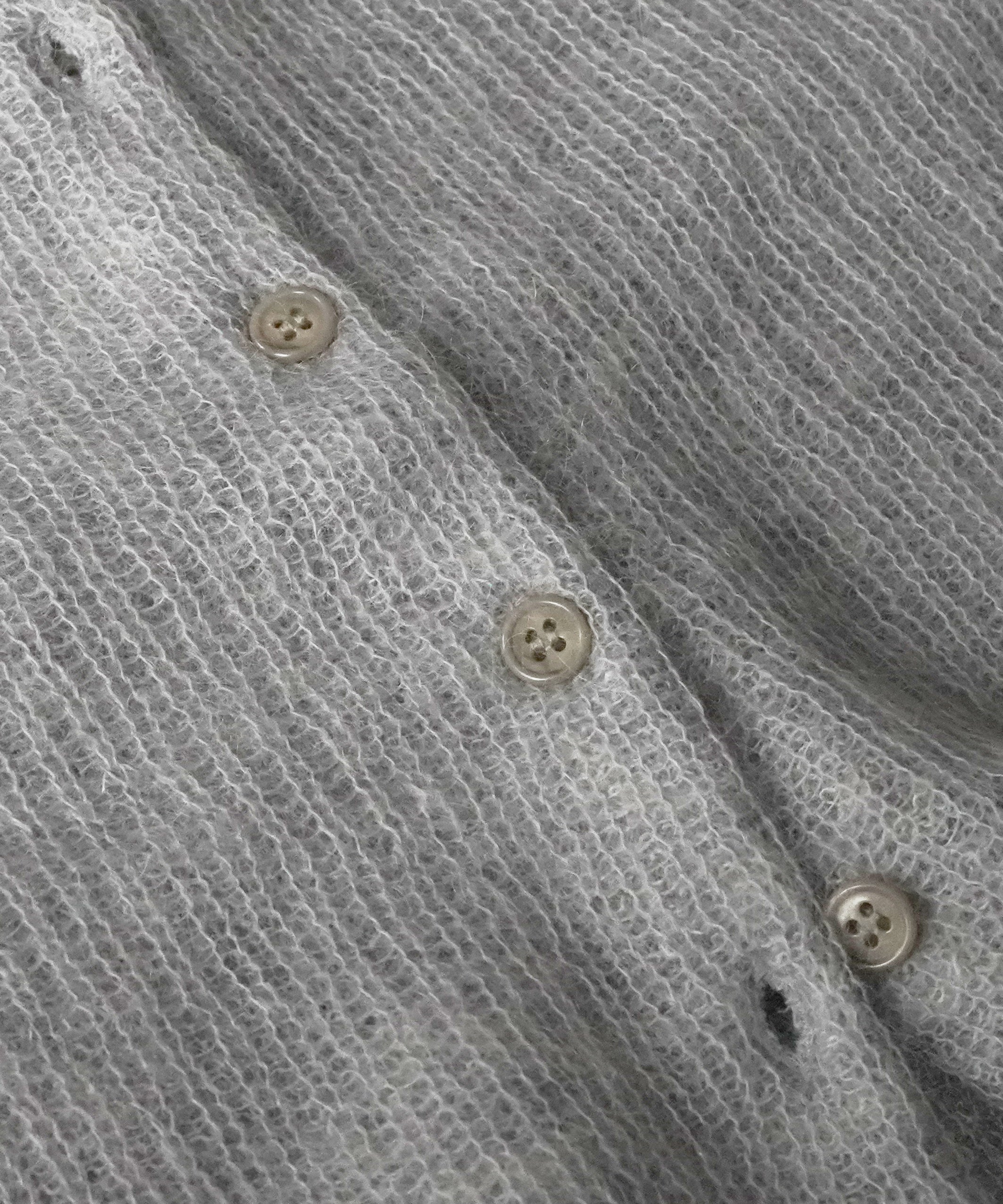 KAIKO Mohair shirts "TOP GRAY?"