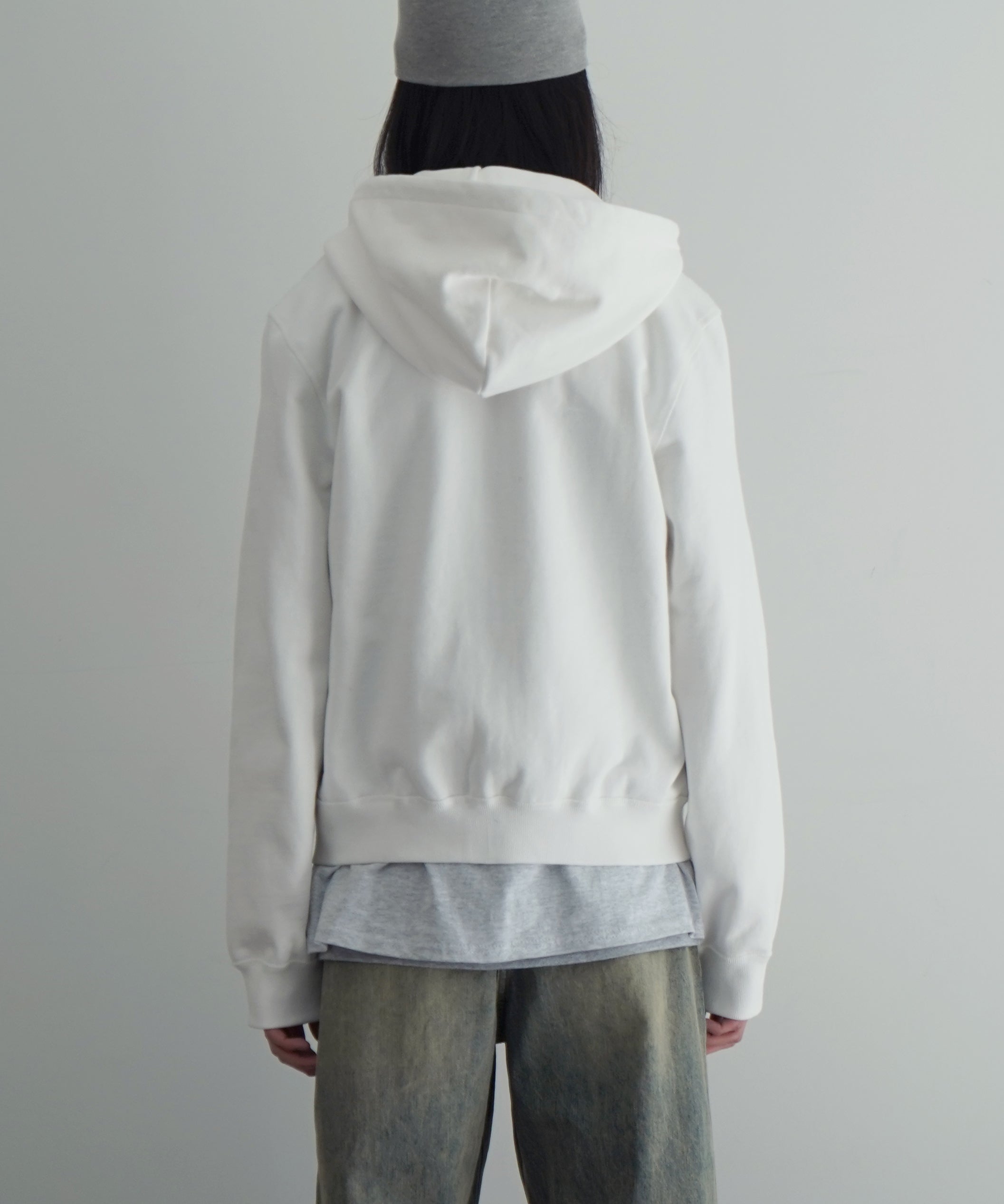 KAIKO Double zip parka "WHITE"