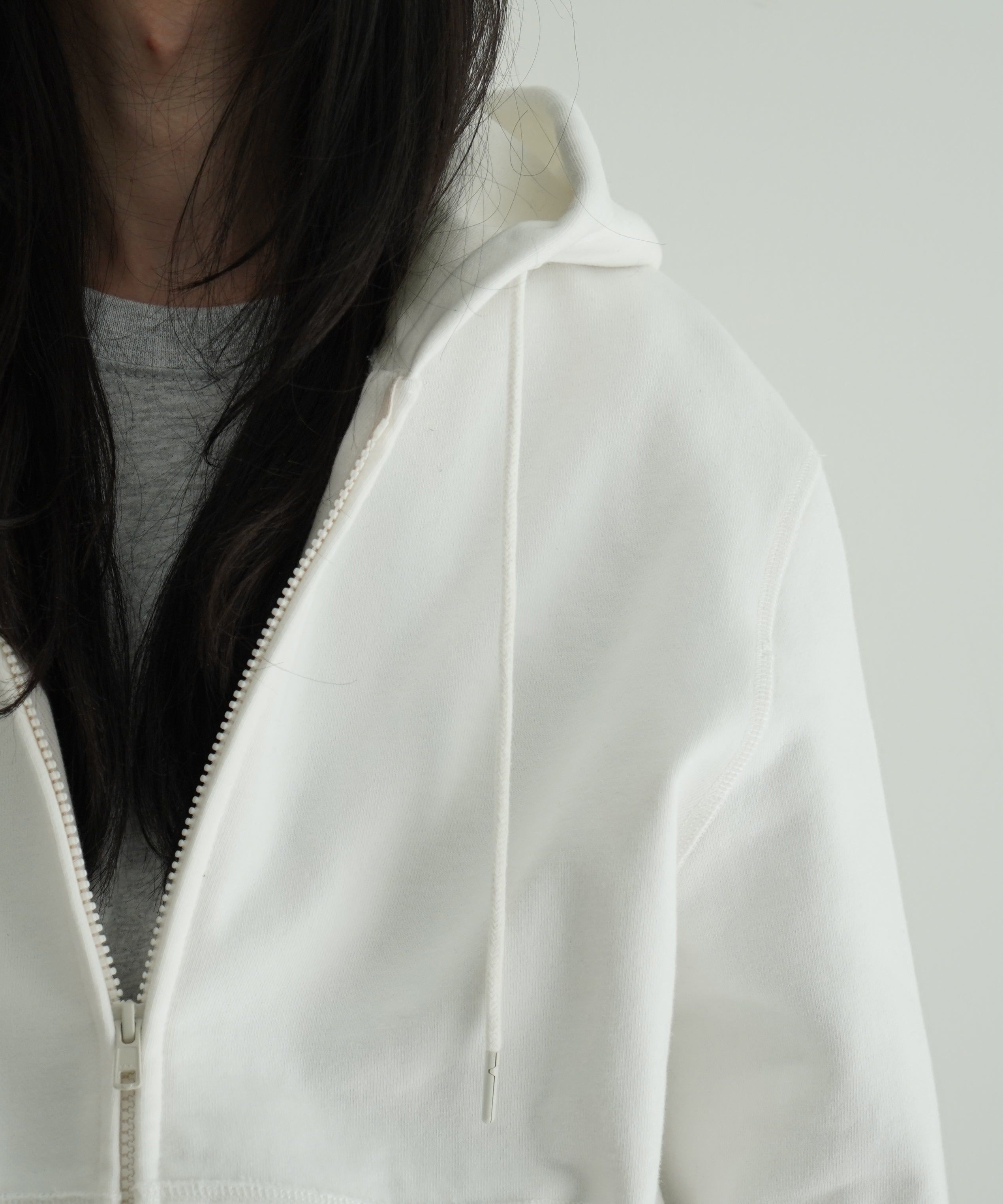 KAIKO Double zip parka "WHITE"