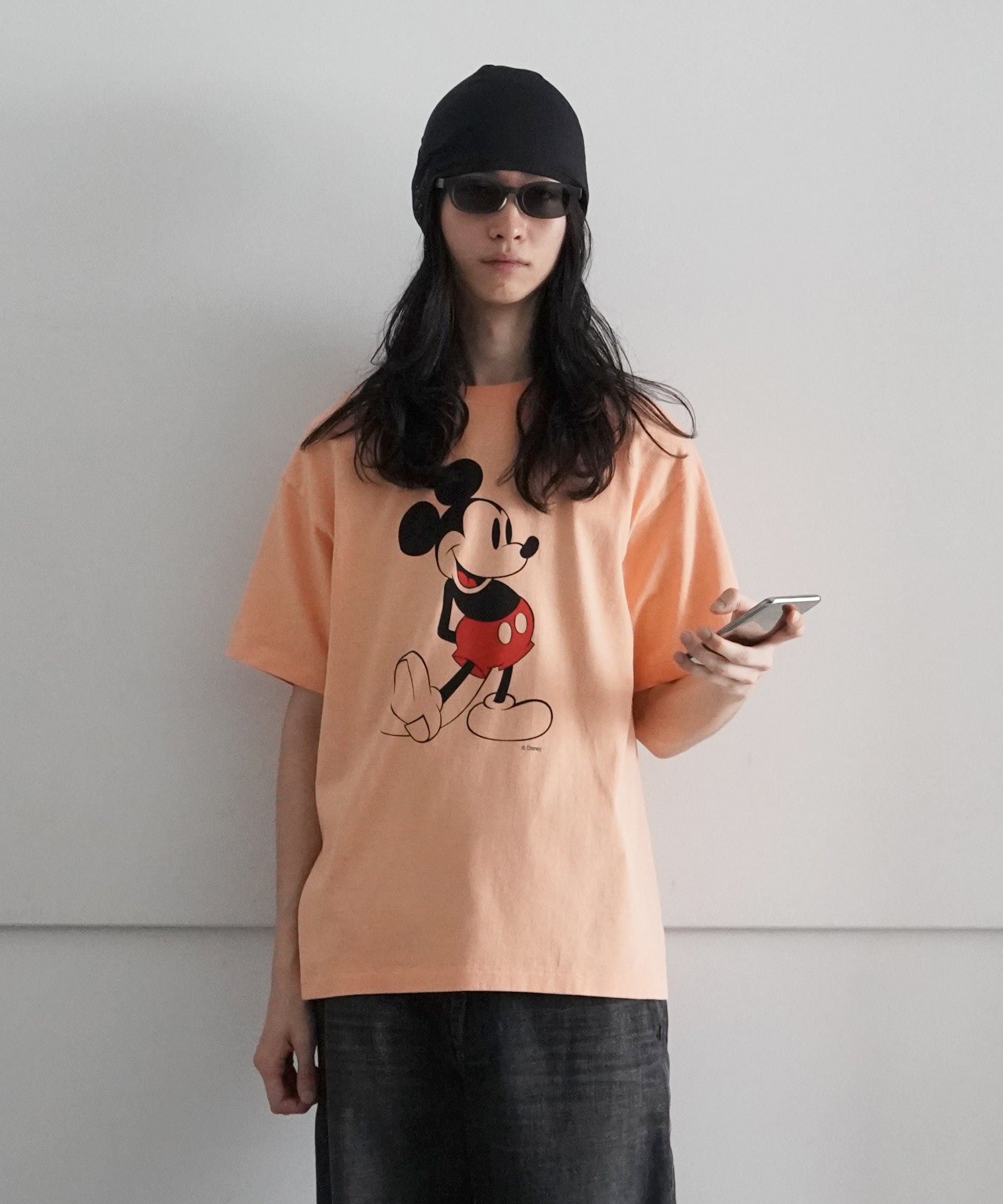 UNUSED Us2459 disney×unused short sleeve tee "WHITE"