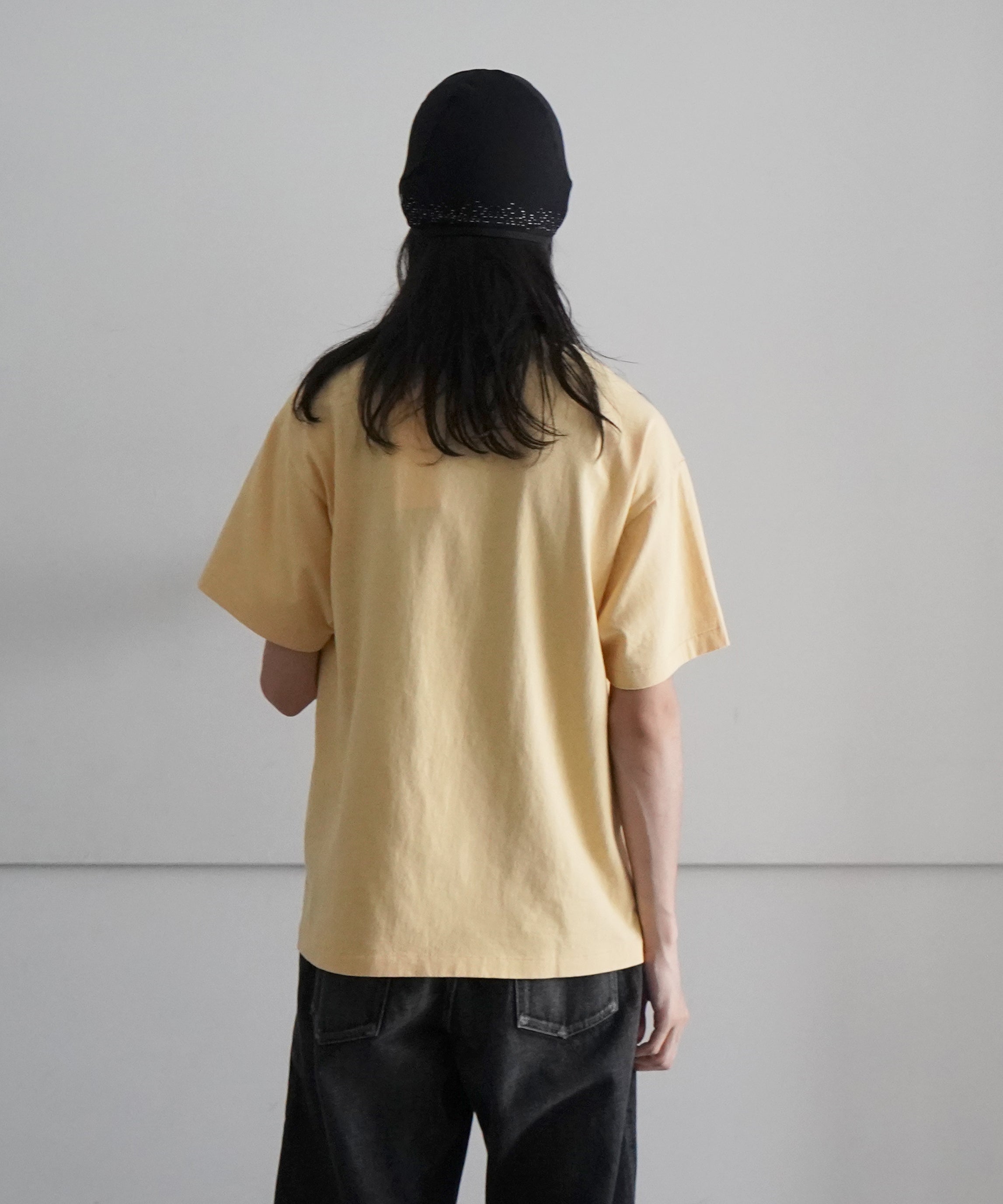 UNUSED Us2459 disney×unused short sleeve tee "YELLOW"