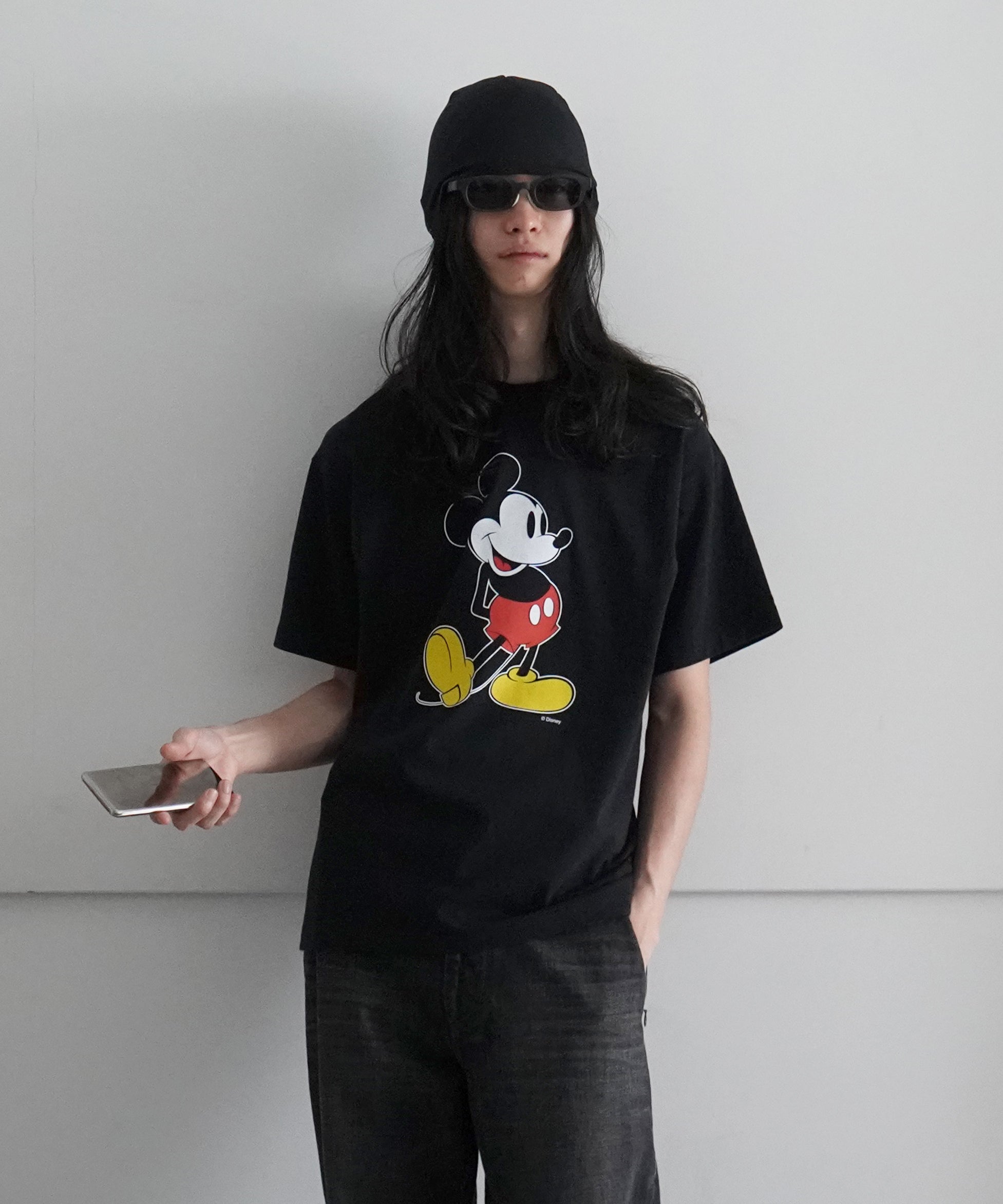 UNUSED Us2459 disney×unused short sleeve tee "WHITE"