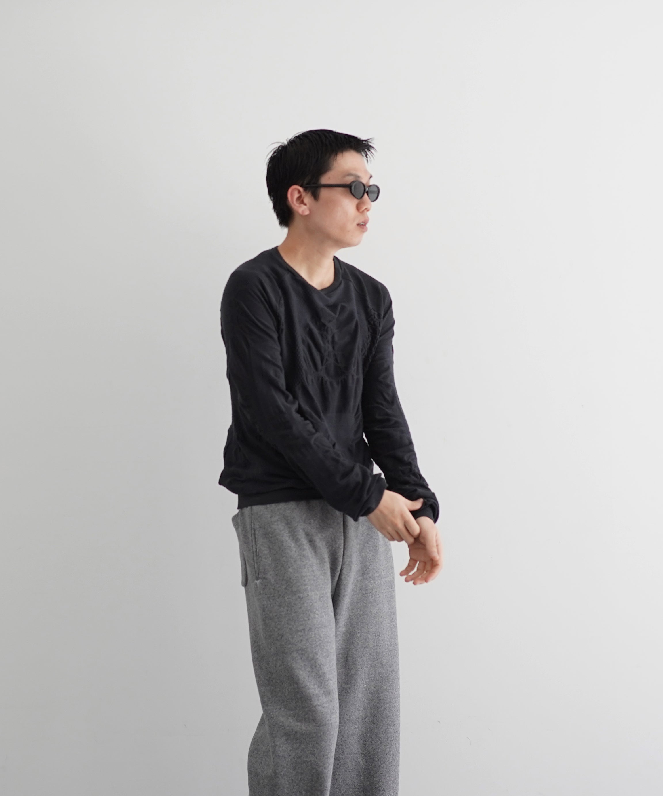 ROA Wama 3d seamless long sleeve "ANTHRACITE"