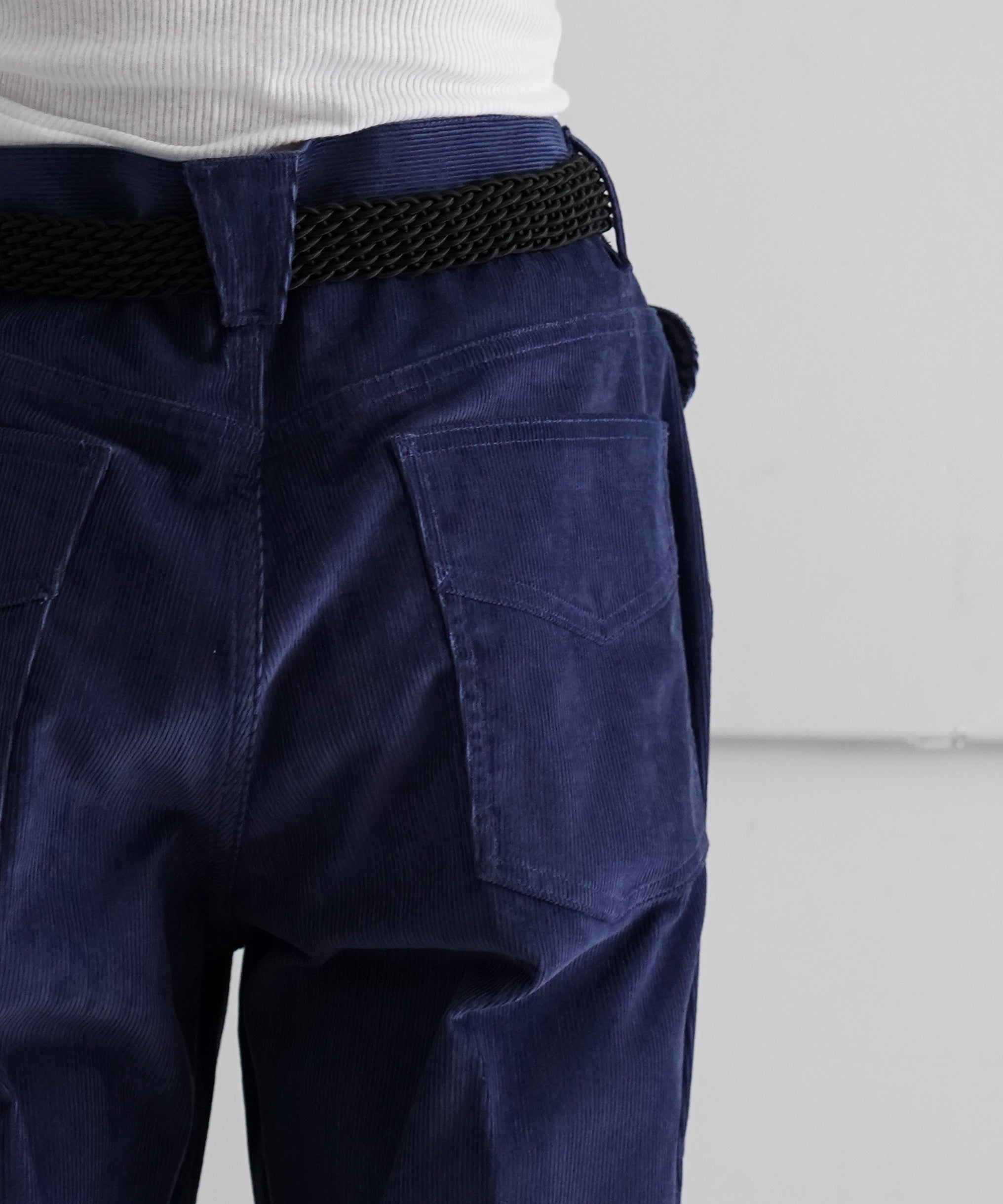 NEEDLES Boot-cut jean - c/pe 14w corduroy "BLUE"