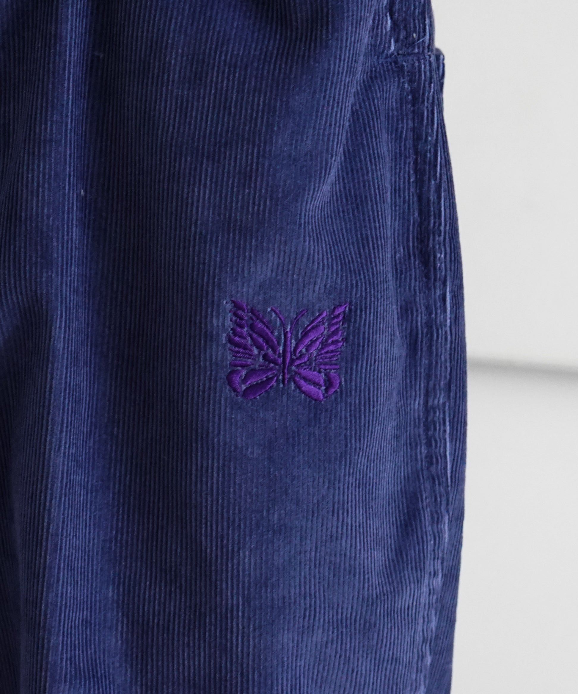 NEEDLES Boot-cut jean - c/pe 14w corduroy "BLUE"