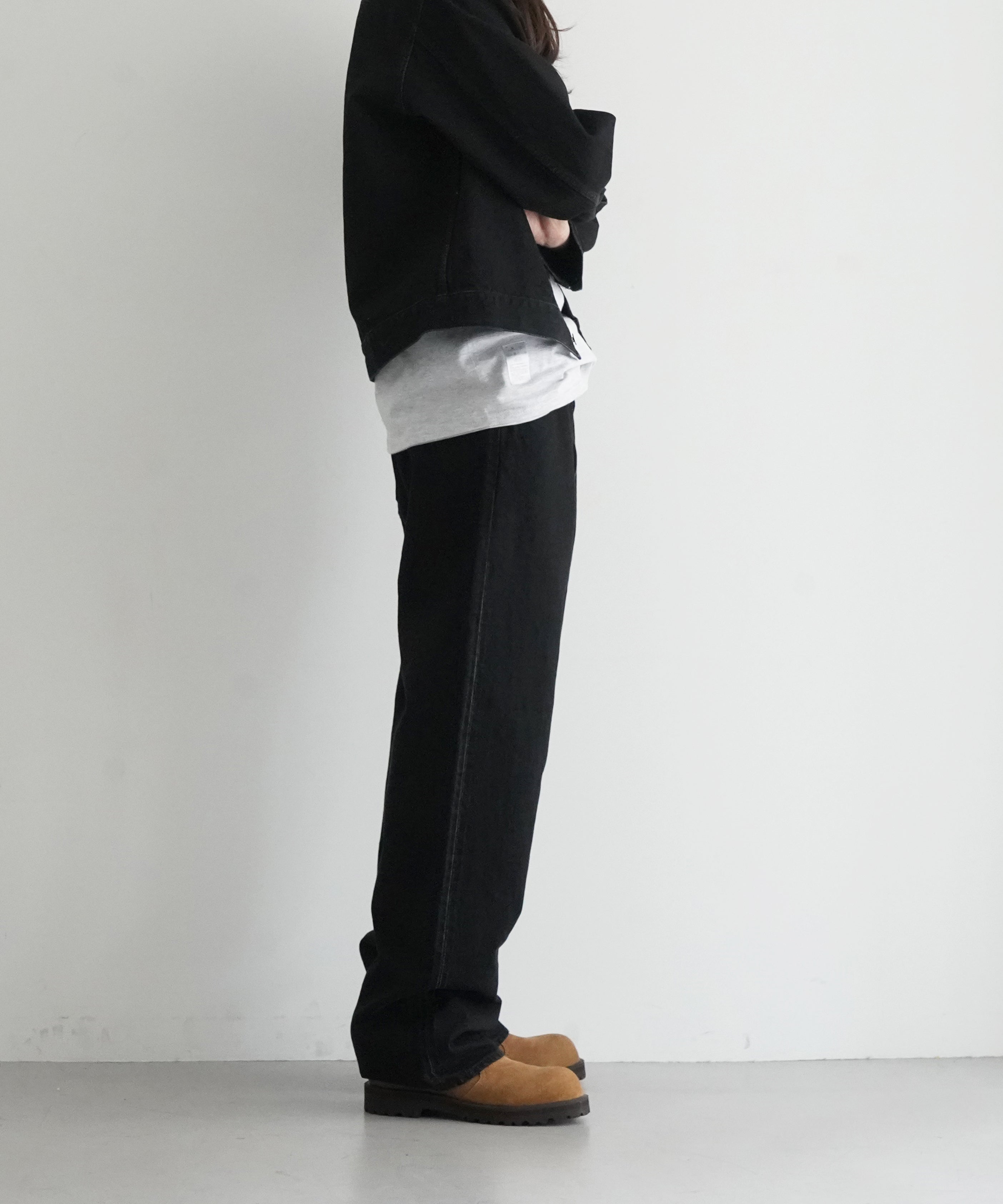 ensou. Big-e 4pk jeans-washed "BLACK"
