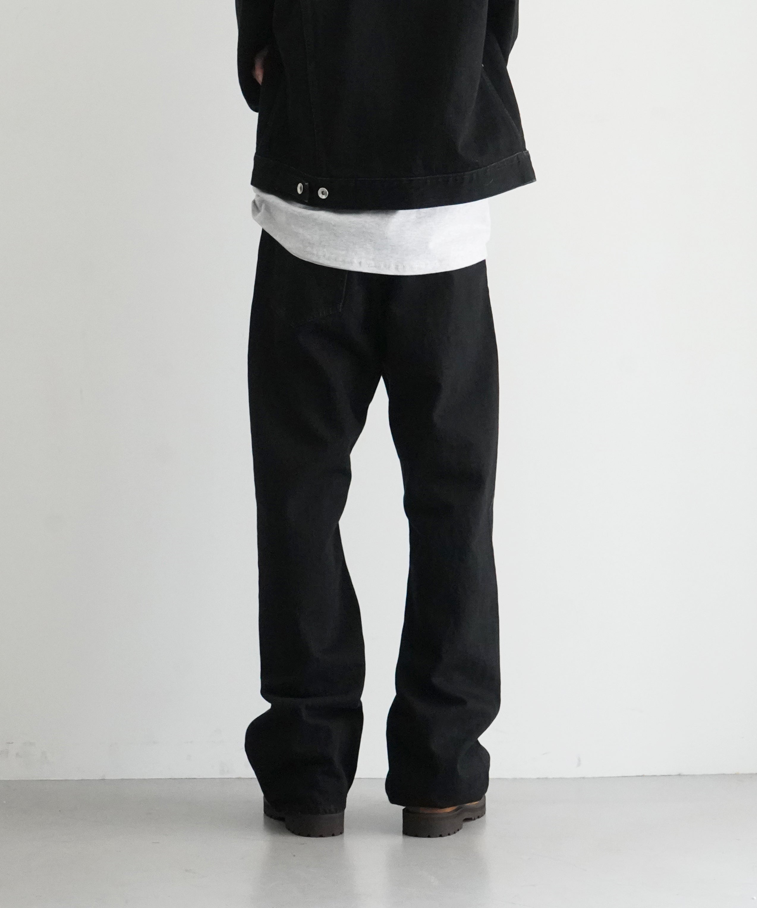ensou. Big-e 4pk jeans-washed "BLACK"