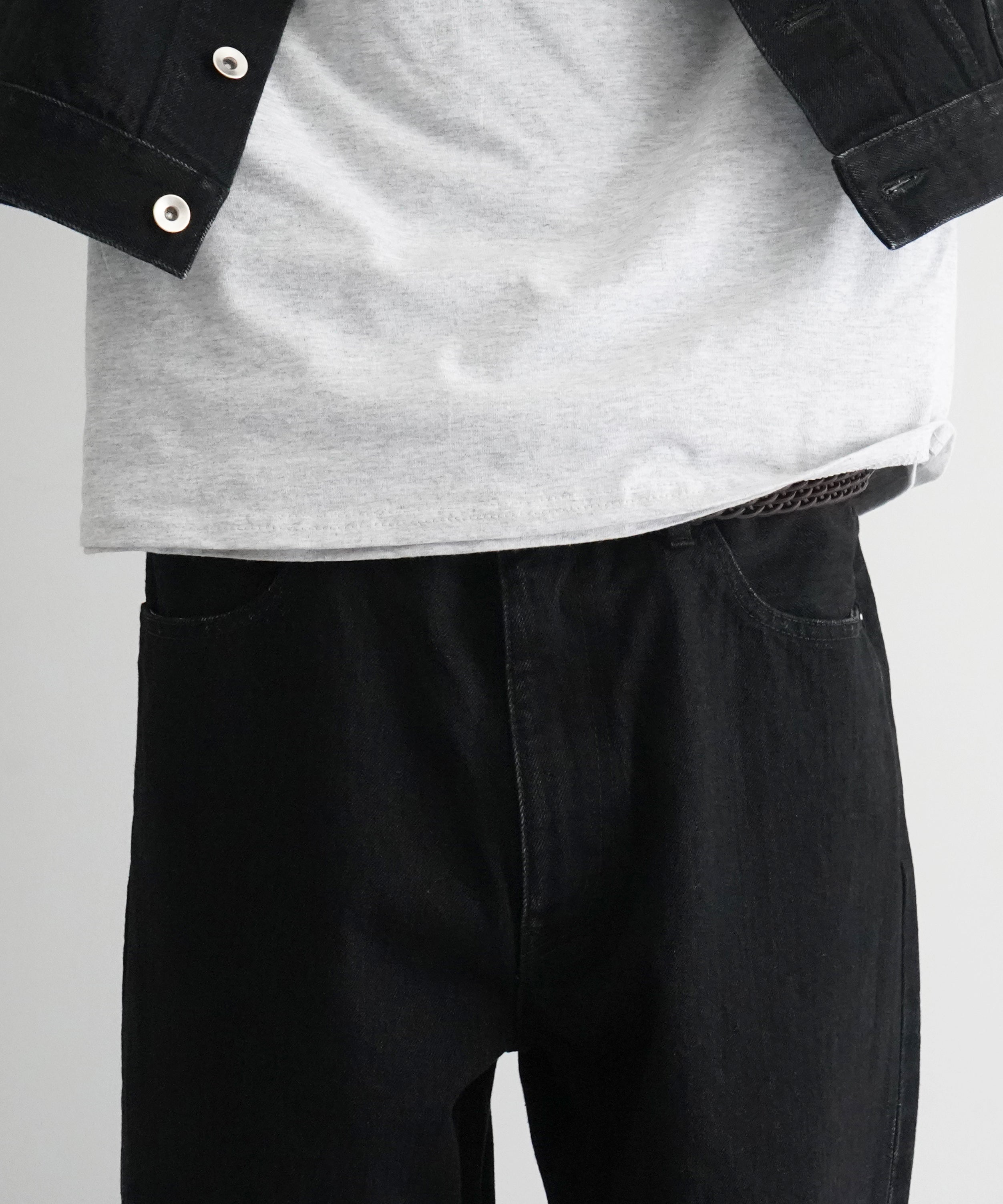 ensou. Big-e 4pk jeans-washed "BLACK"