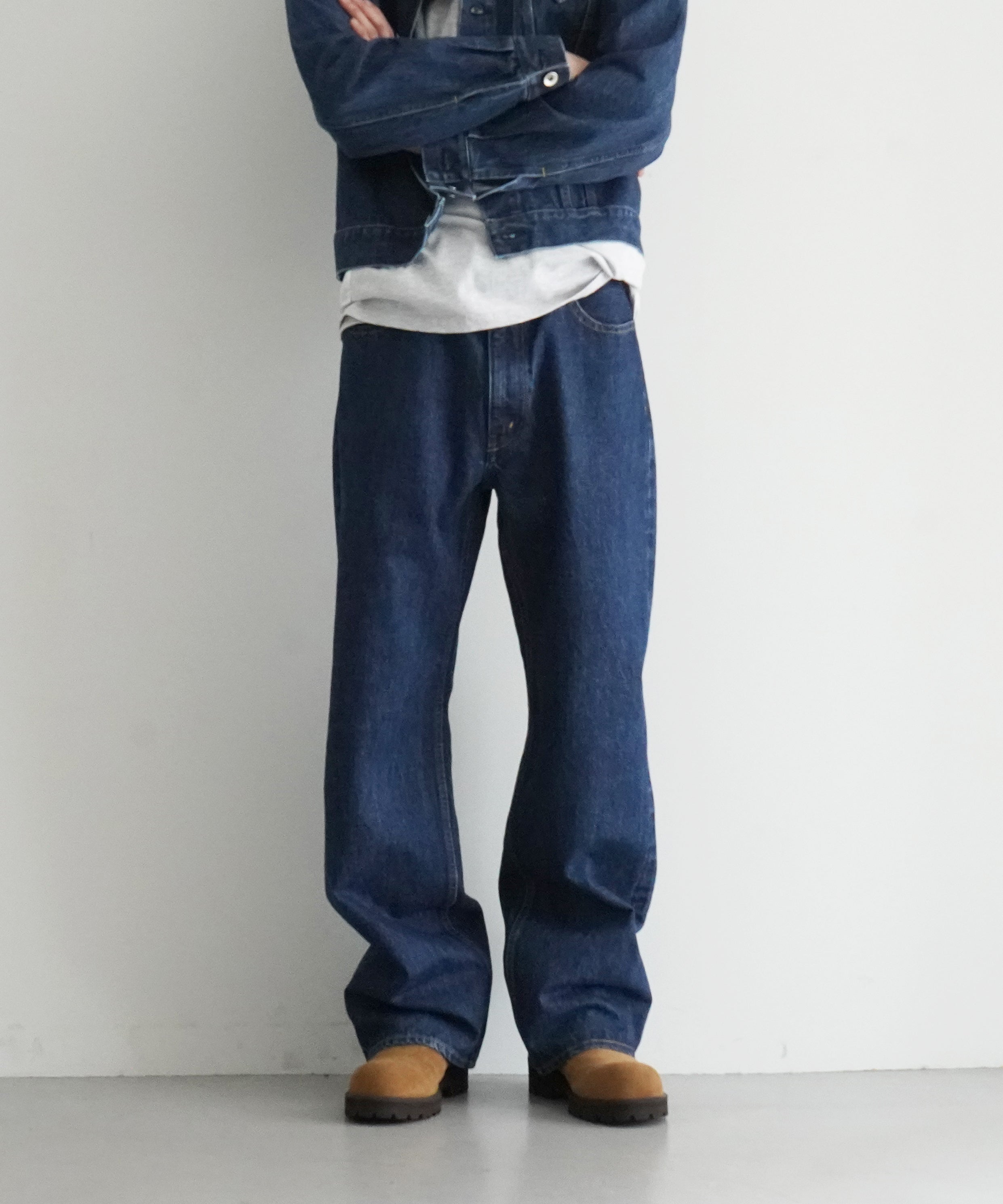 ensou. Big-e 4pk jeans-washed "INDIGO"