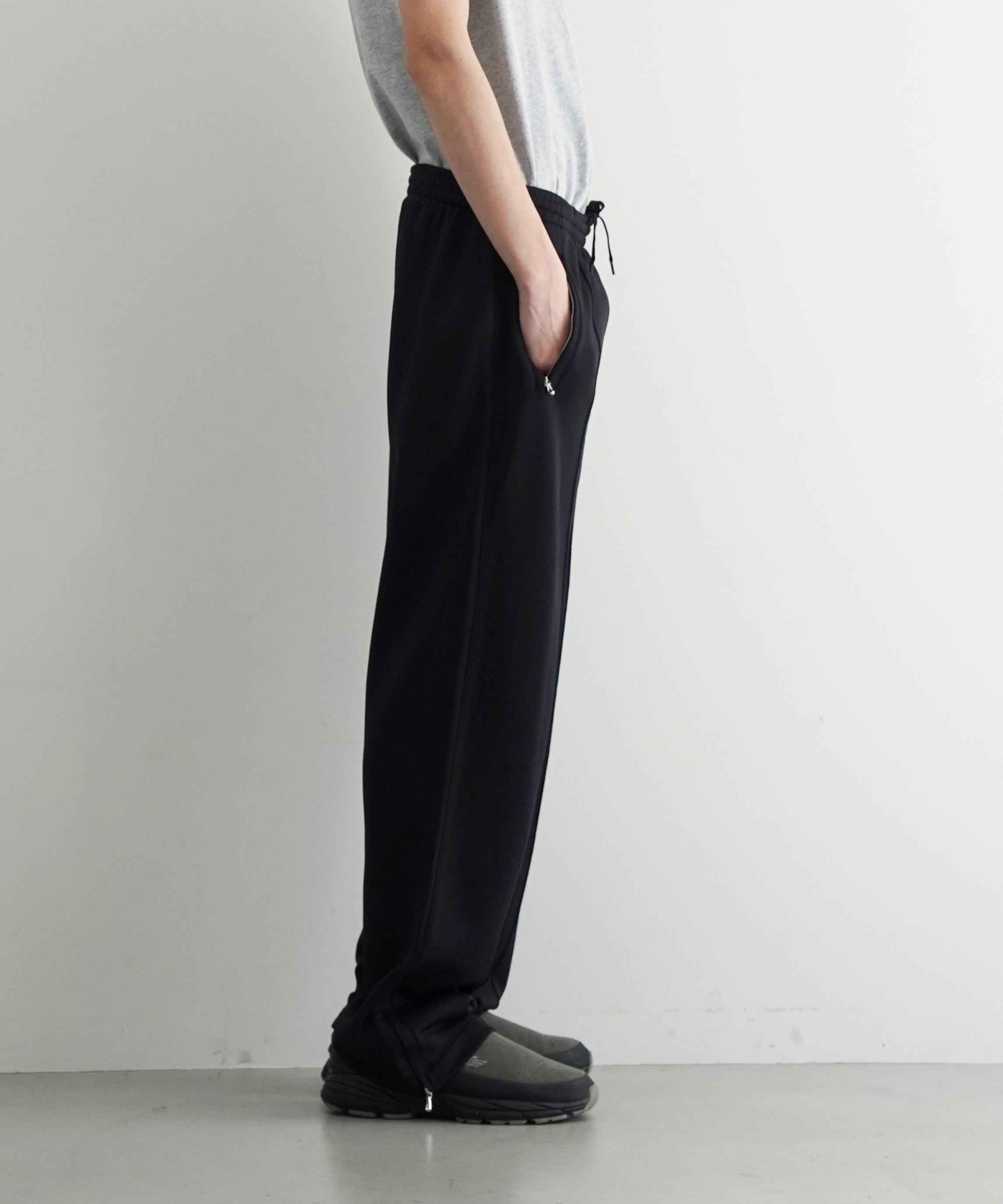 OUR LEGACY Track pants "PRIME BLACK TRUE TRACK JERSEY"