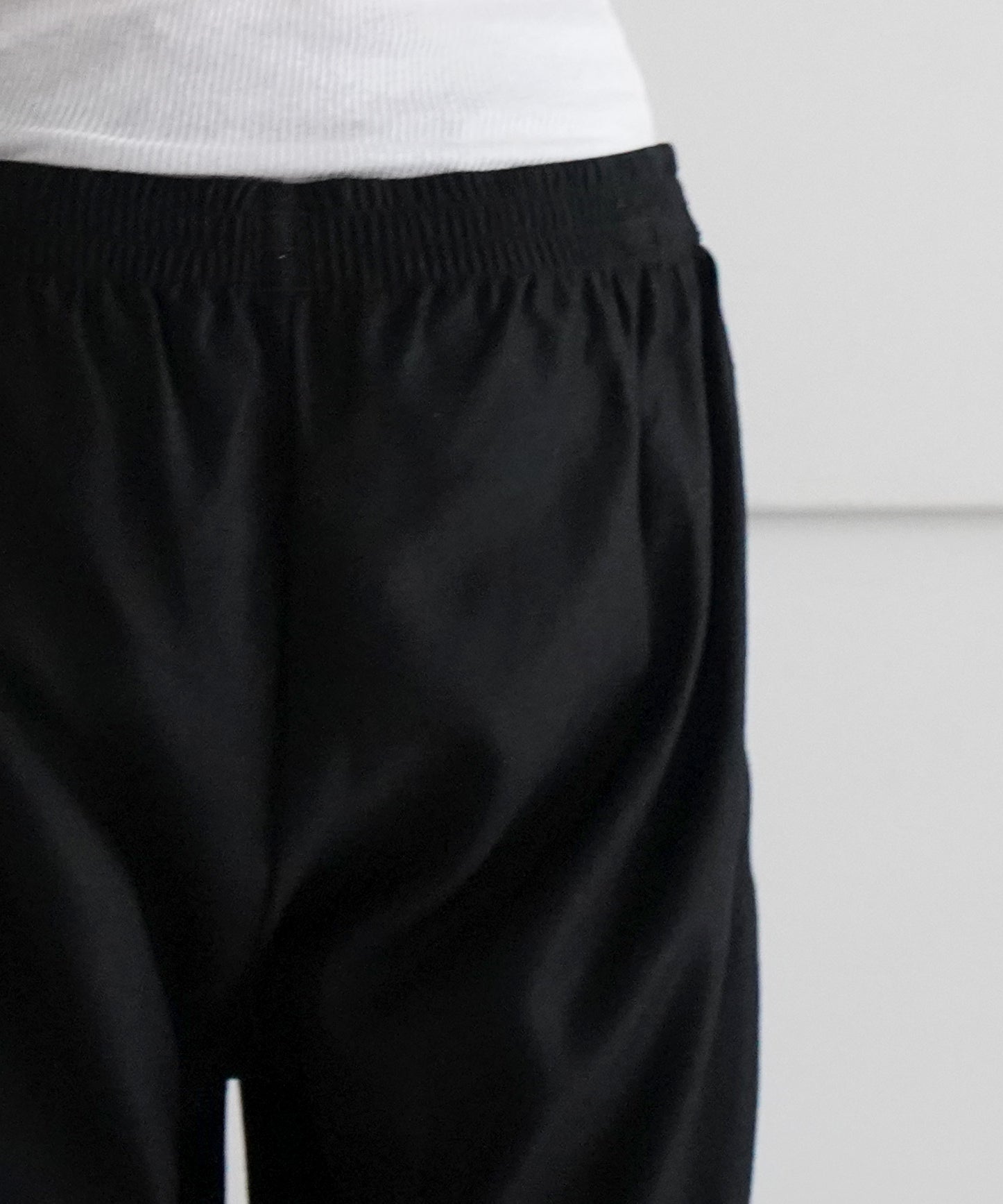 OUR LEGACY Track Pants "BLACK CANVAS JERSEY"