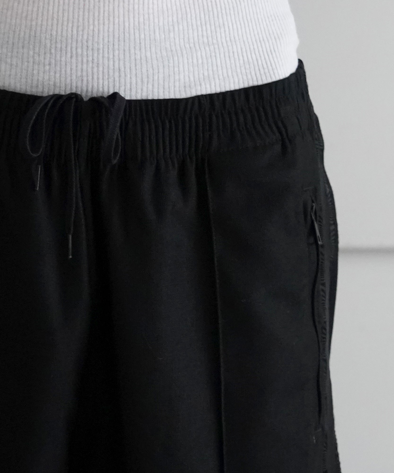 OUR LEGACY Track Pants "BLACK CANVAS JERSEY"