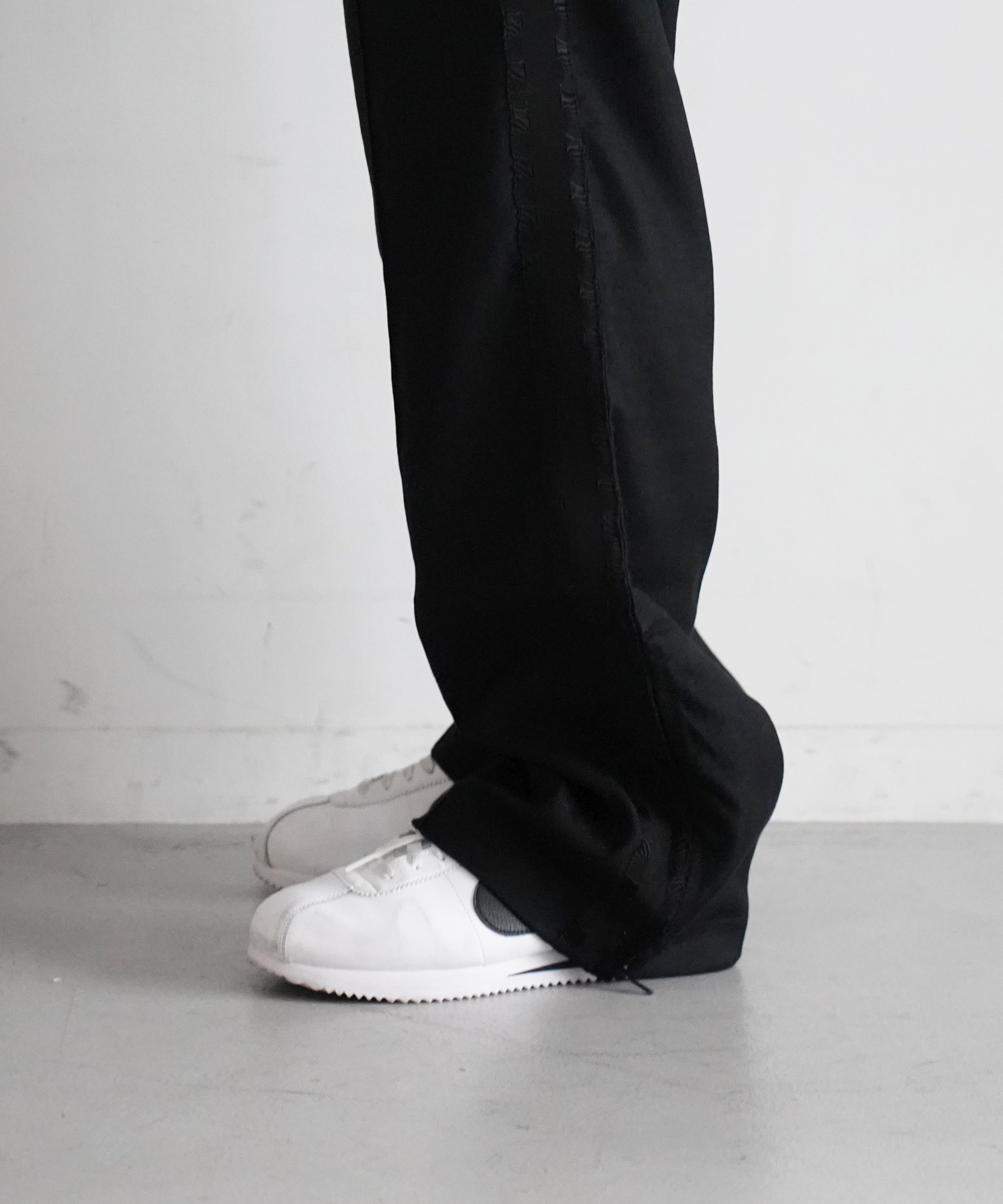 OUR LEGACY Track Pants "BLACK CANVAS JERSEY"