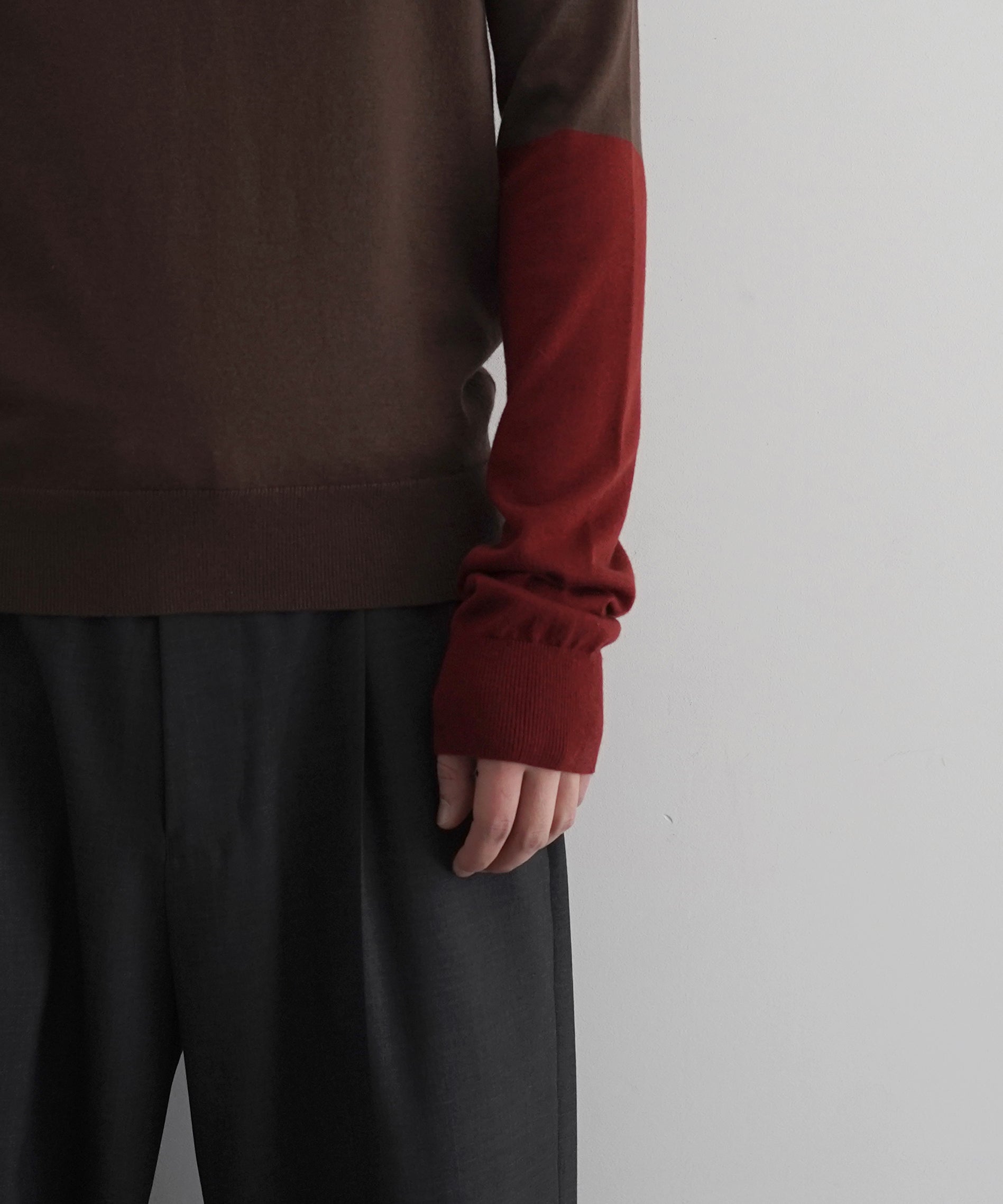 entire studios Split sleeve polo "RUSSULA"