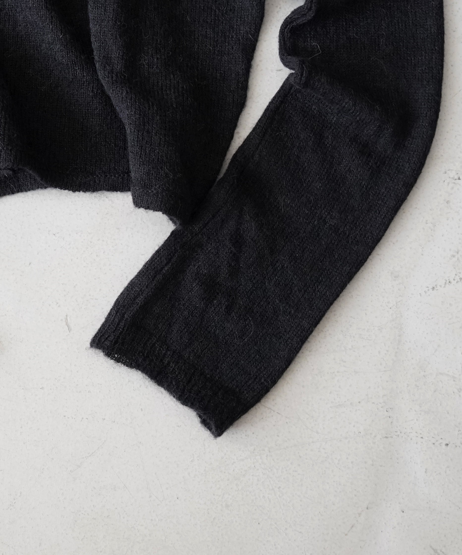 OUR LEGACY Slice turtleneck "BLACK ALPACA"