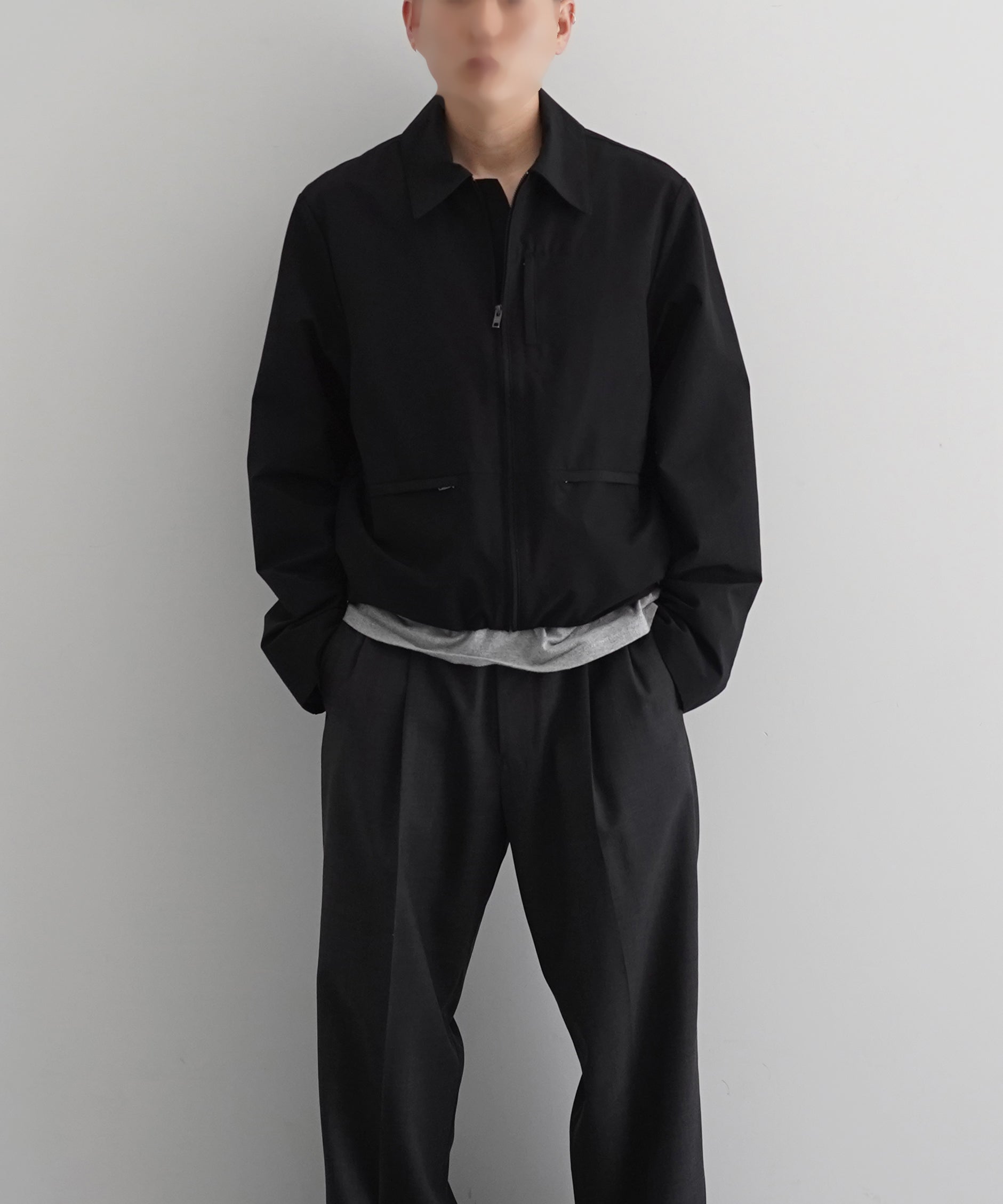 entire studios Wight jacket "BLACK"