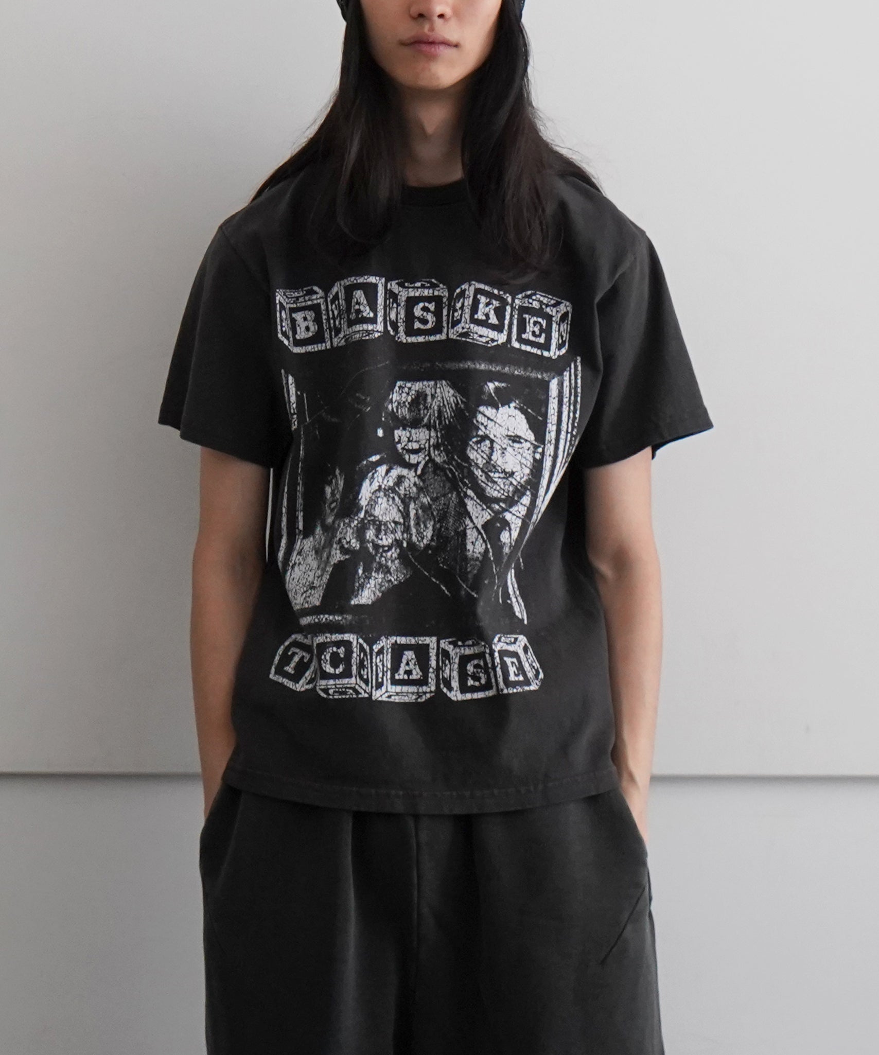 Basketcase Happy familie t-shirt "VINTAGE BLACK"