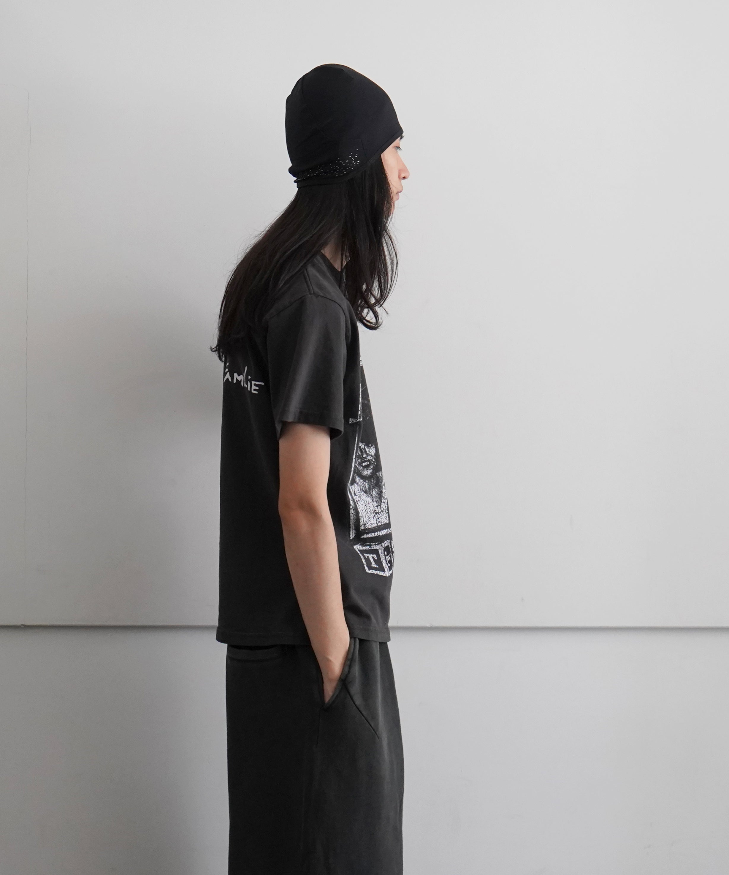 Basketcase Happy familie t-shirt "VINTAGE BLACK"