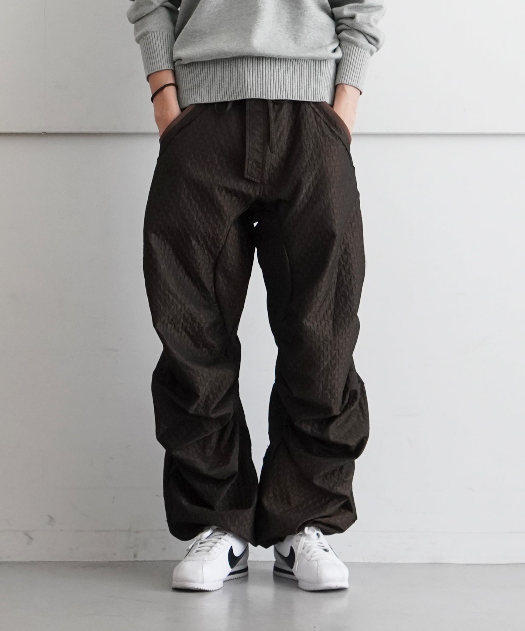 JIAN YE Hydra pants "MUSTARD"