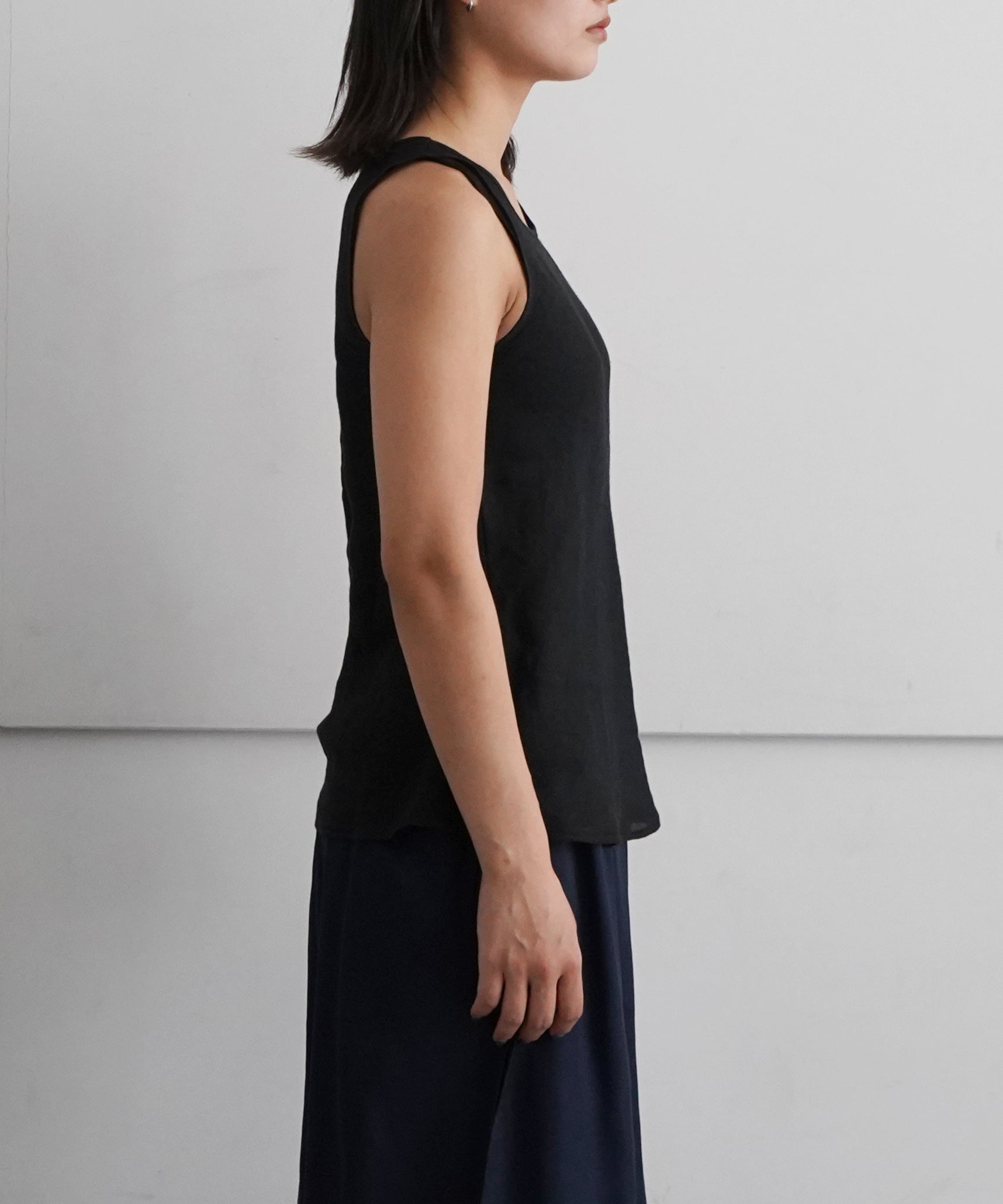 Baserange Dydine heart top "BLACK"