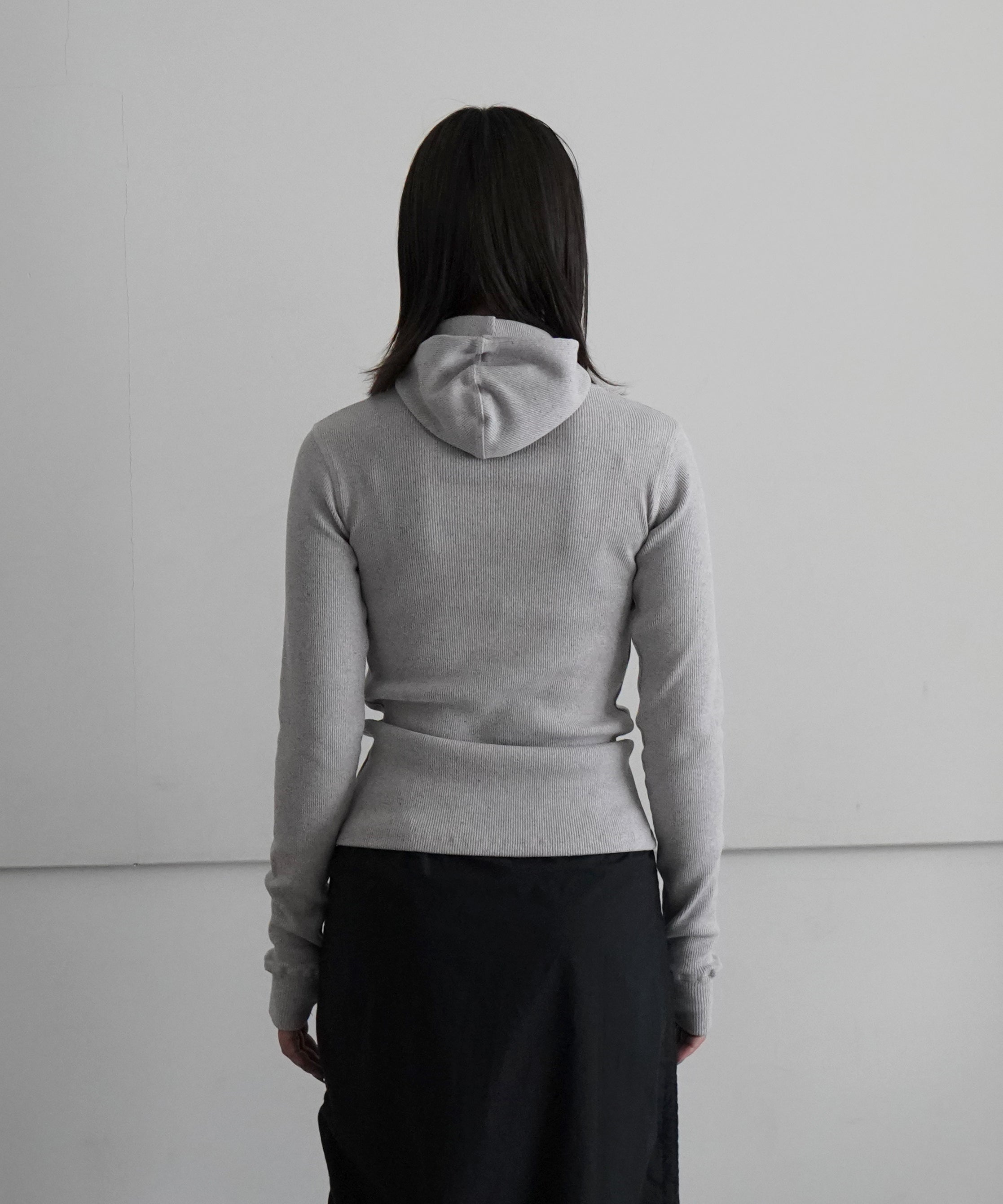 Baserange Hanifa hoodie "GREY MELANGE"