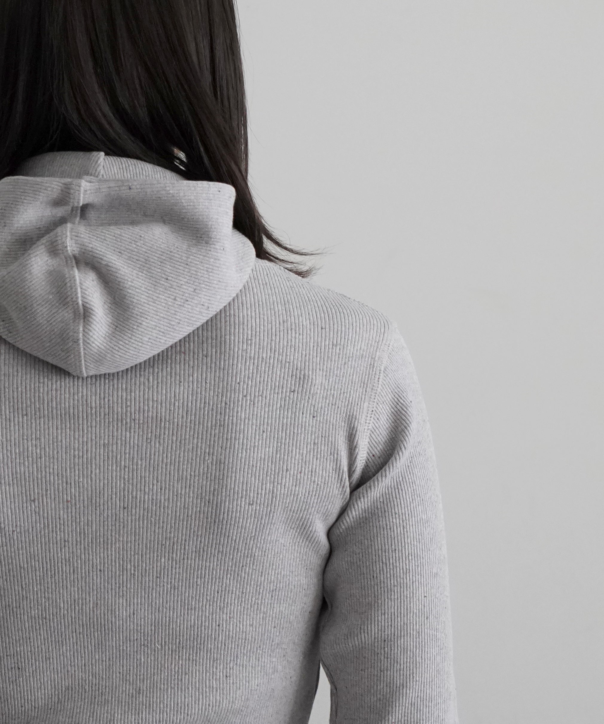 Baserange Hanifa hoodie "GREY MELANGE"