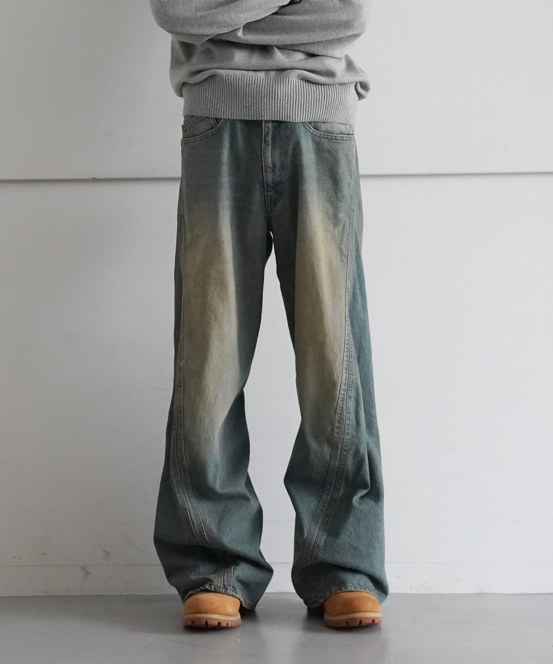 NVRFRGT 3D TWISTED WIDE LEG O代官山別注 NVRFRGT 3D TWISTED WIDE LEG O代官山別注