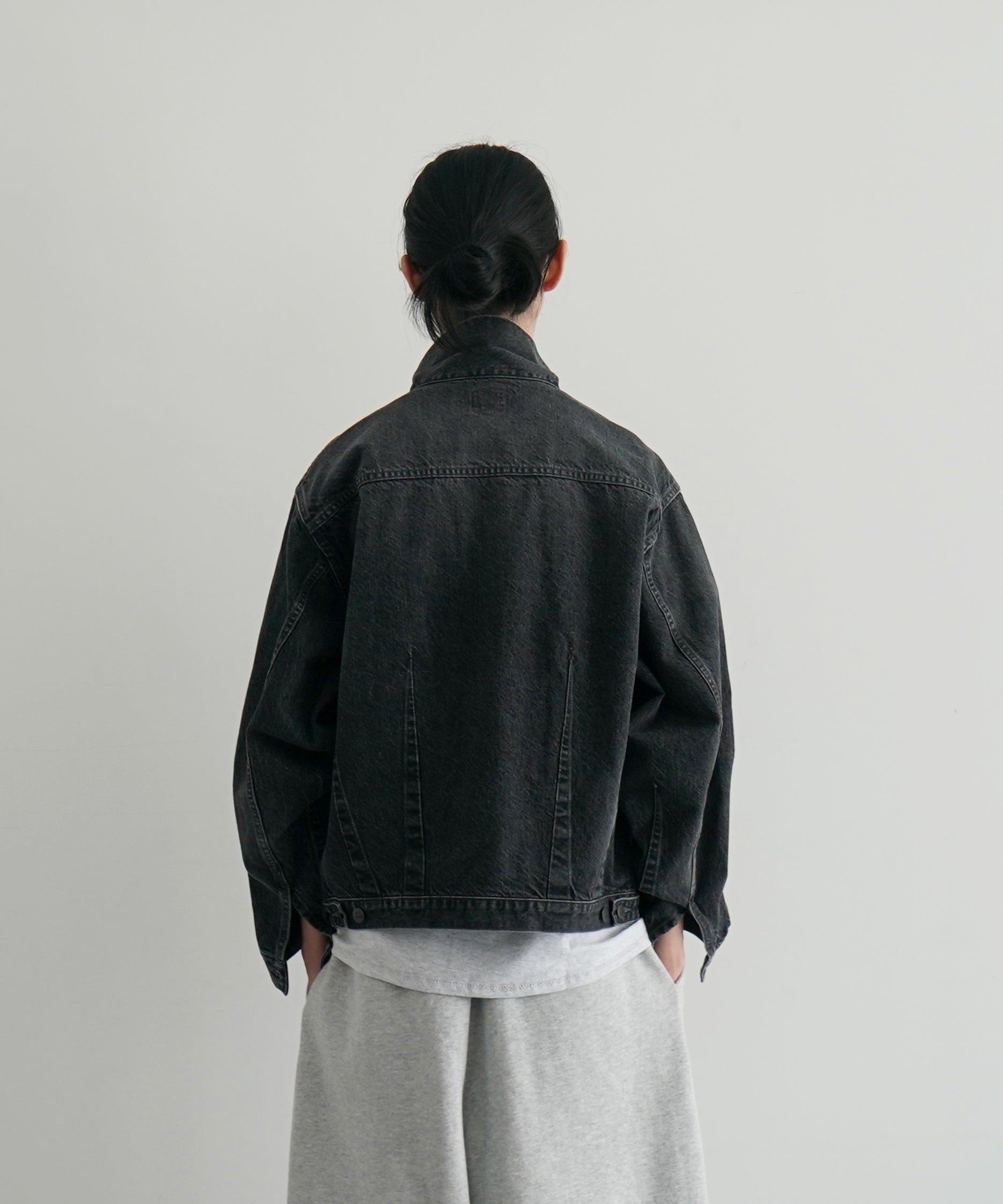 NEEDLES Darts bottom jean jkt -12oz denim- "BLACK"