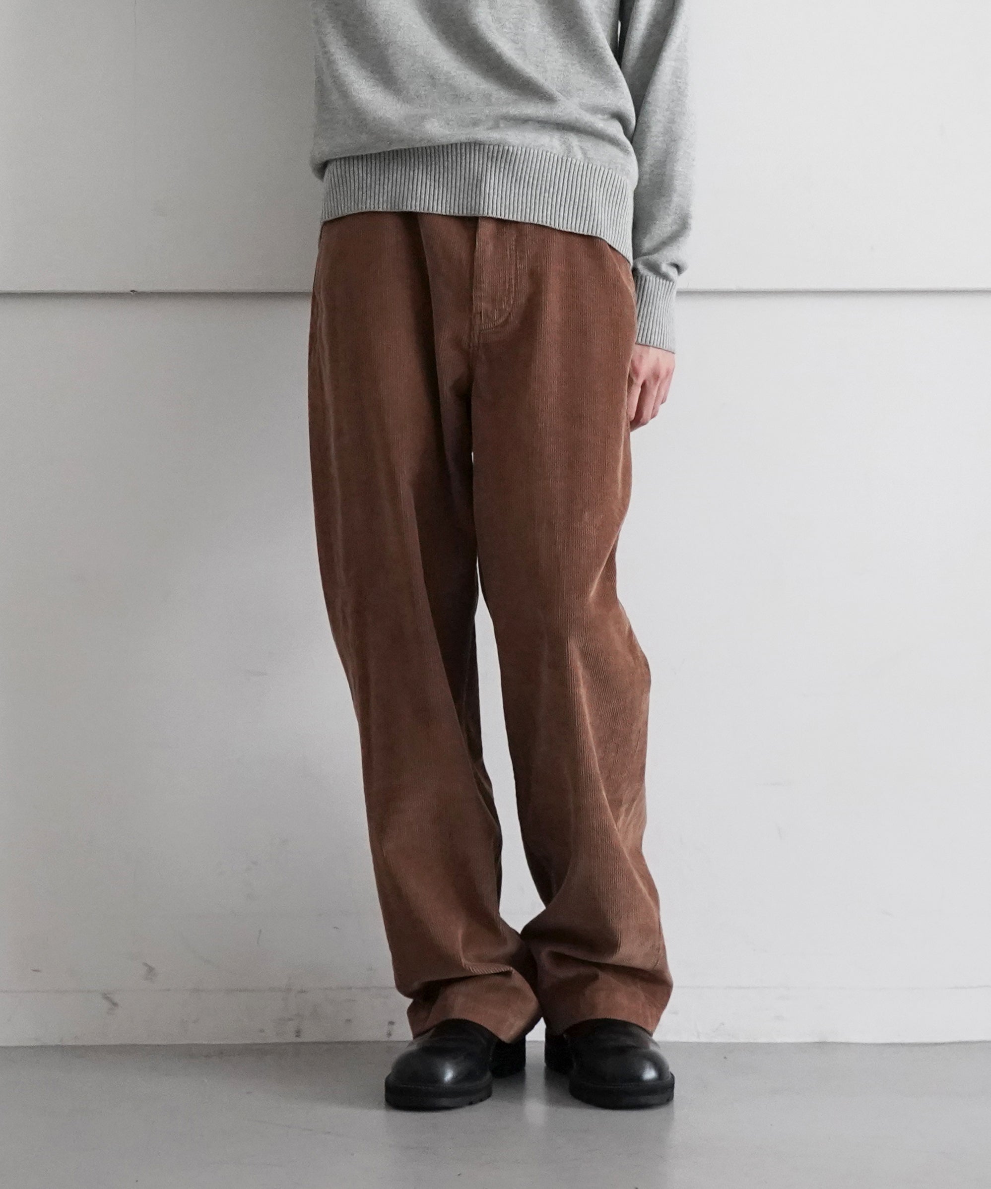 order Loose corduroy pants "YELLOW"