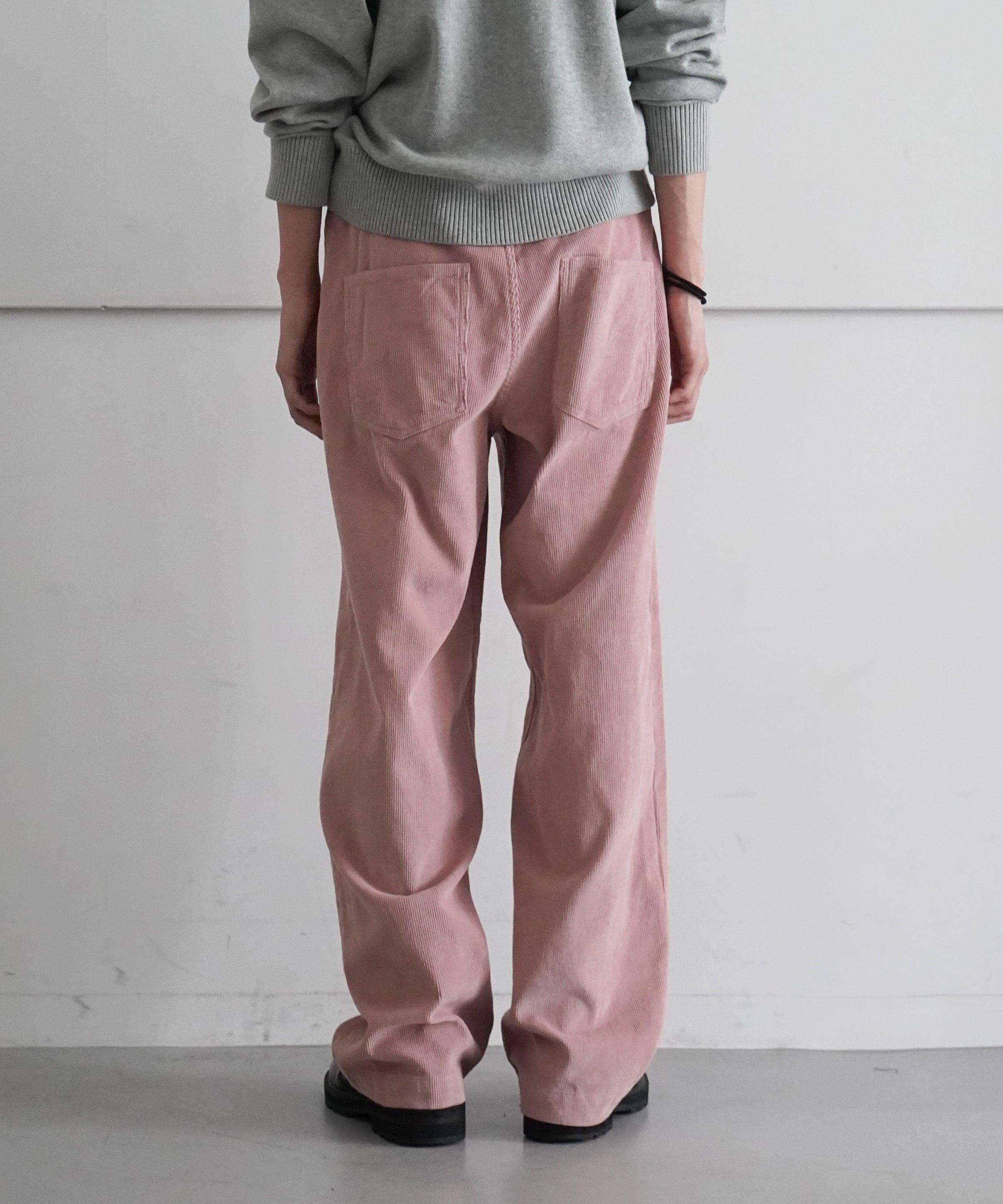 order Loose corduroy pants "PINK"