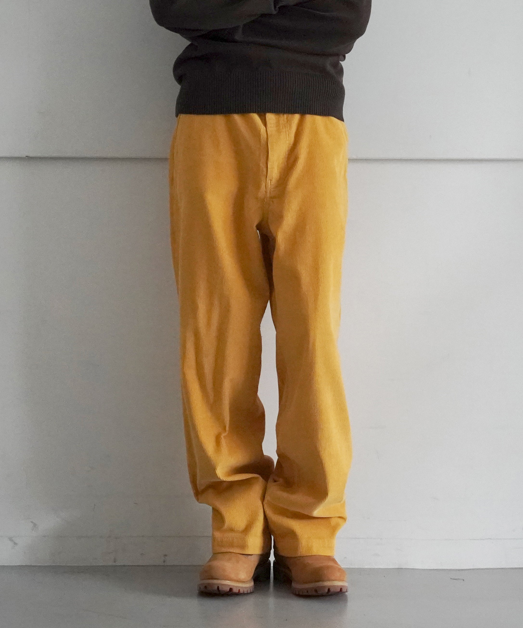 order Loose corduroy pants "YELLOW"