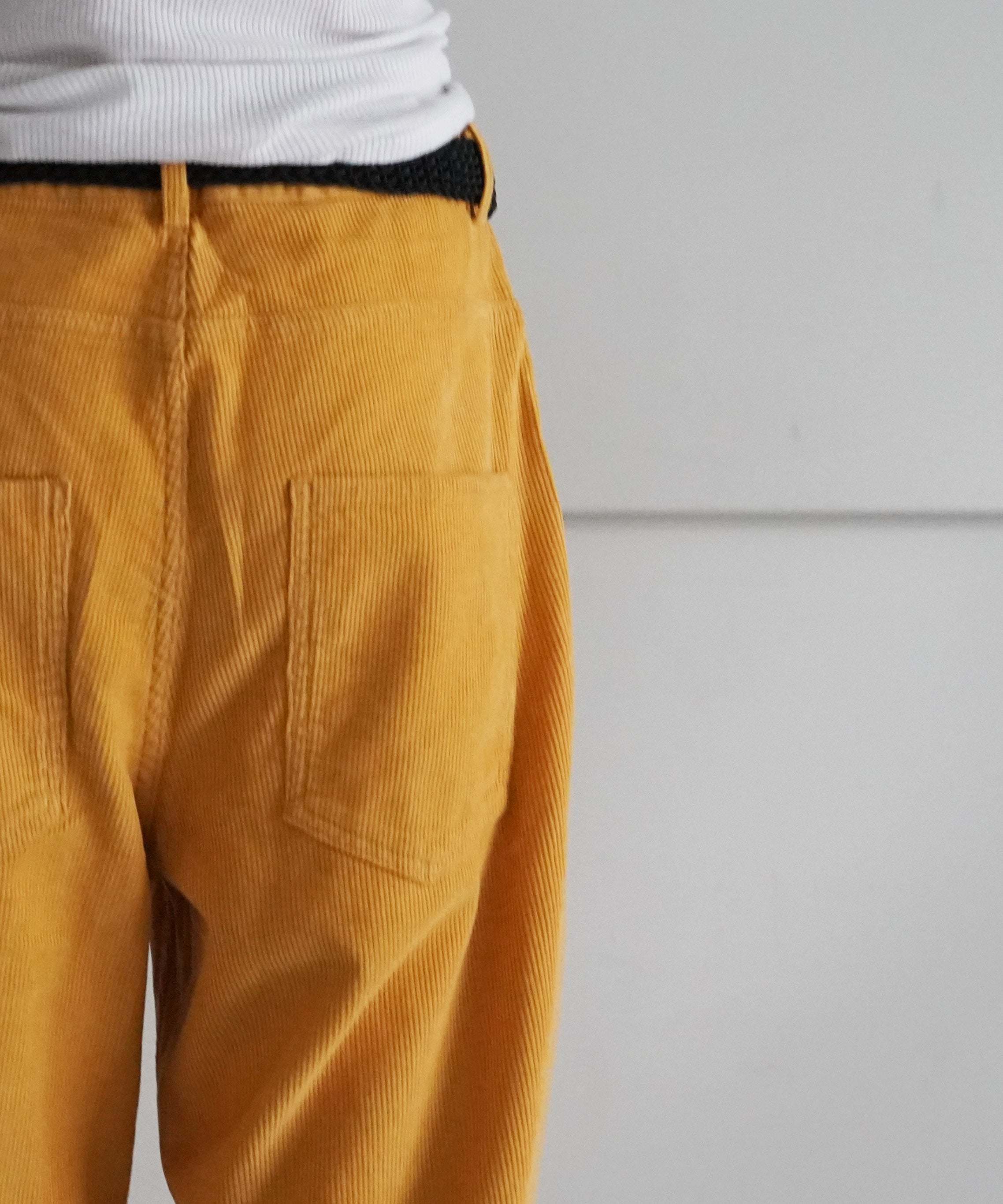 order Loose corduroy pants "YELLOW"