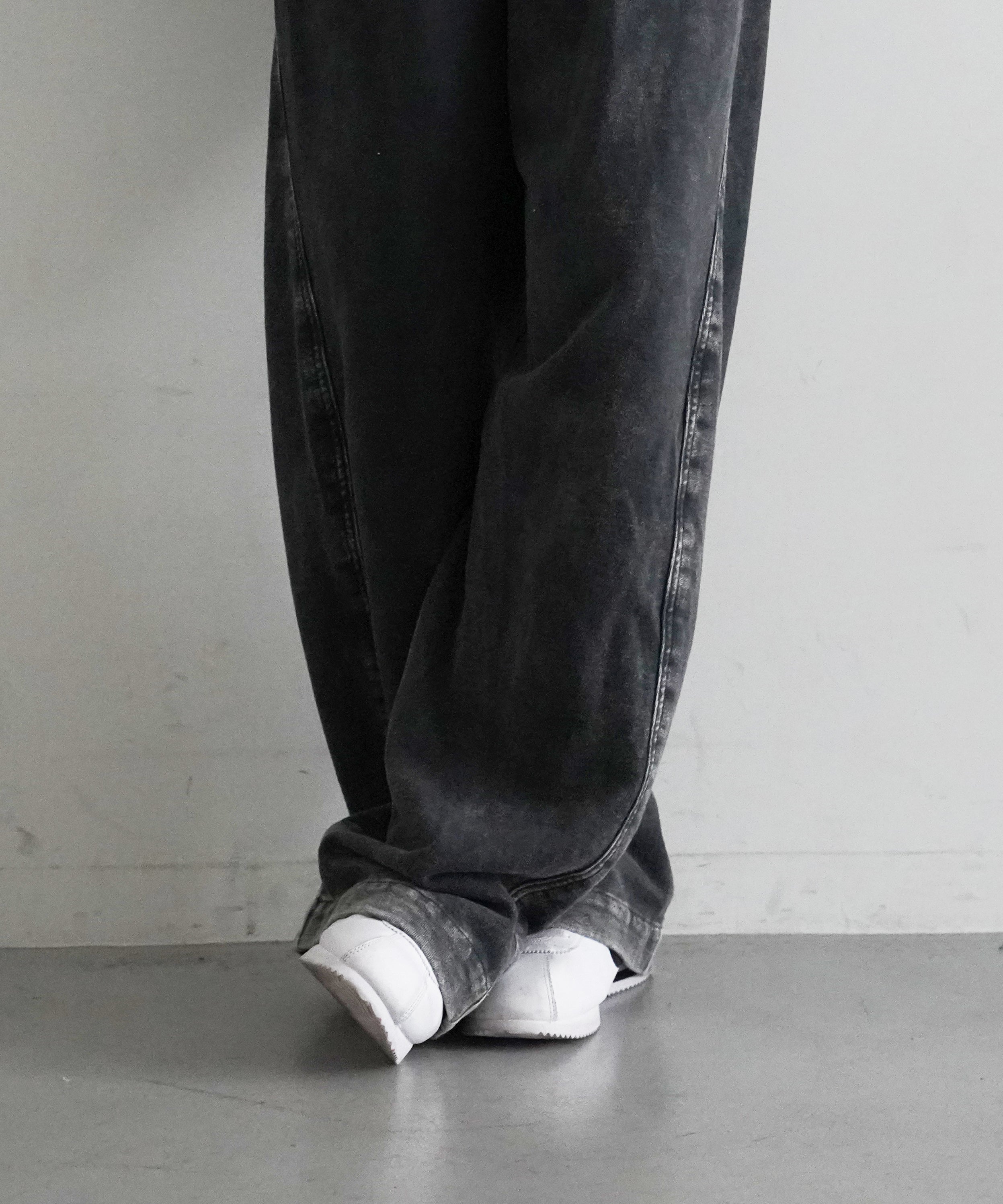 Omar Afridi Shabby twisted lounge pants "GREY"