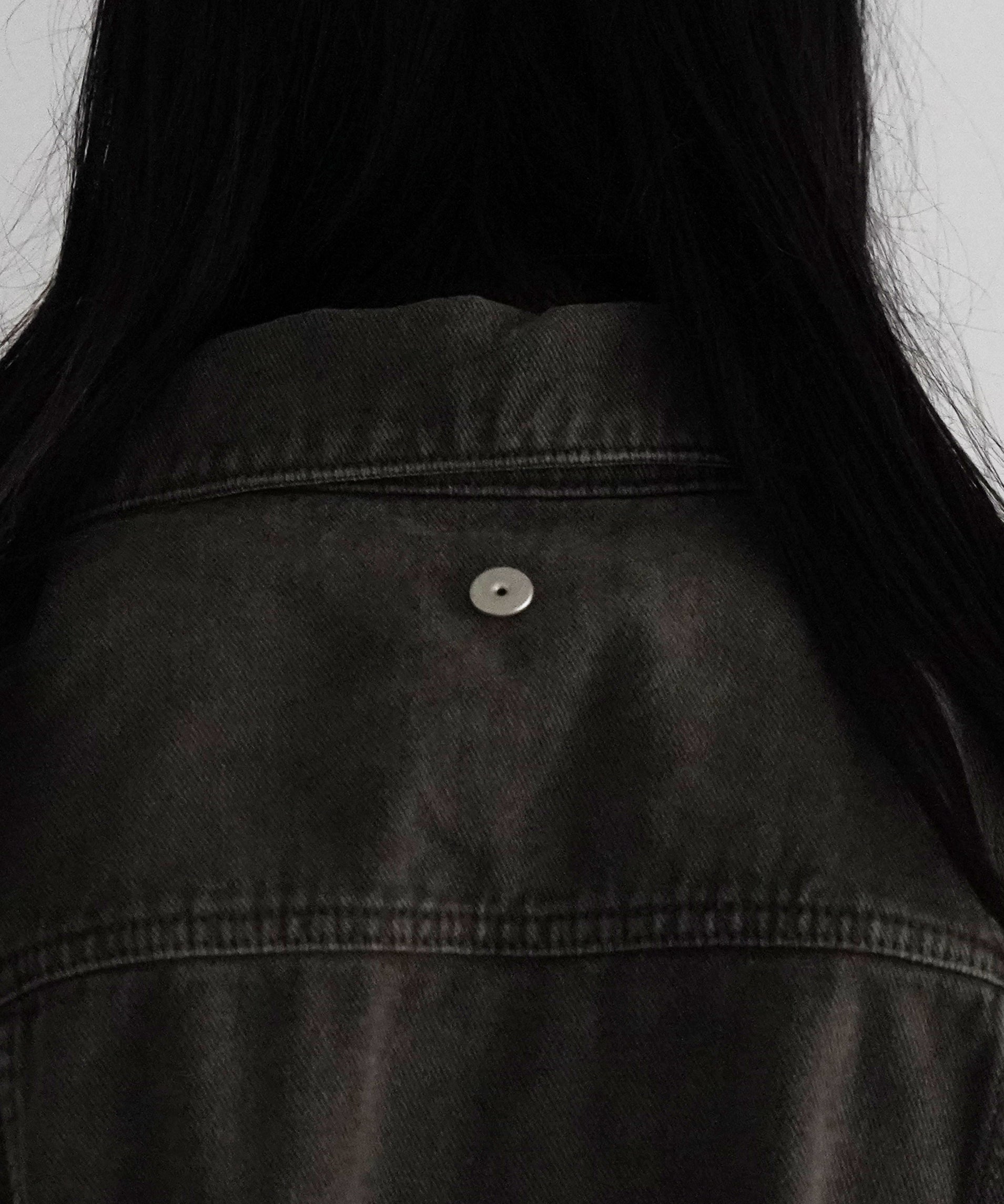 Omar Afridi Axes denim jacket "BROWN"