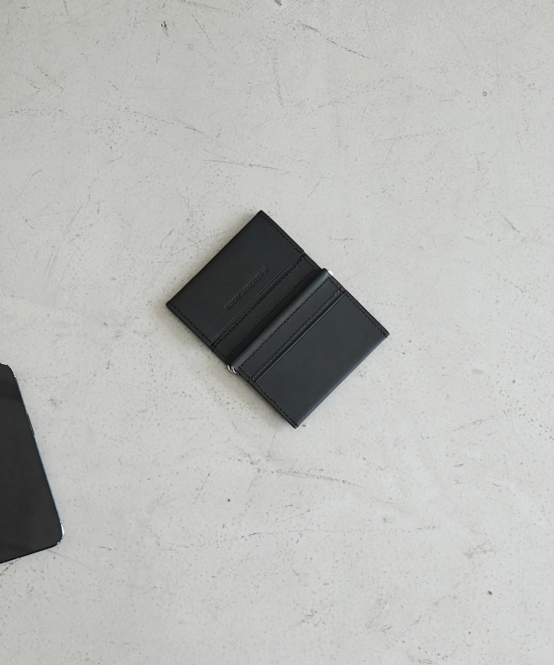 ED ROBERT JUDSON Coil spring card case "BLACK"