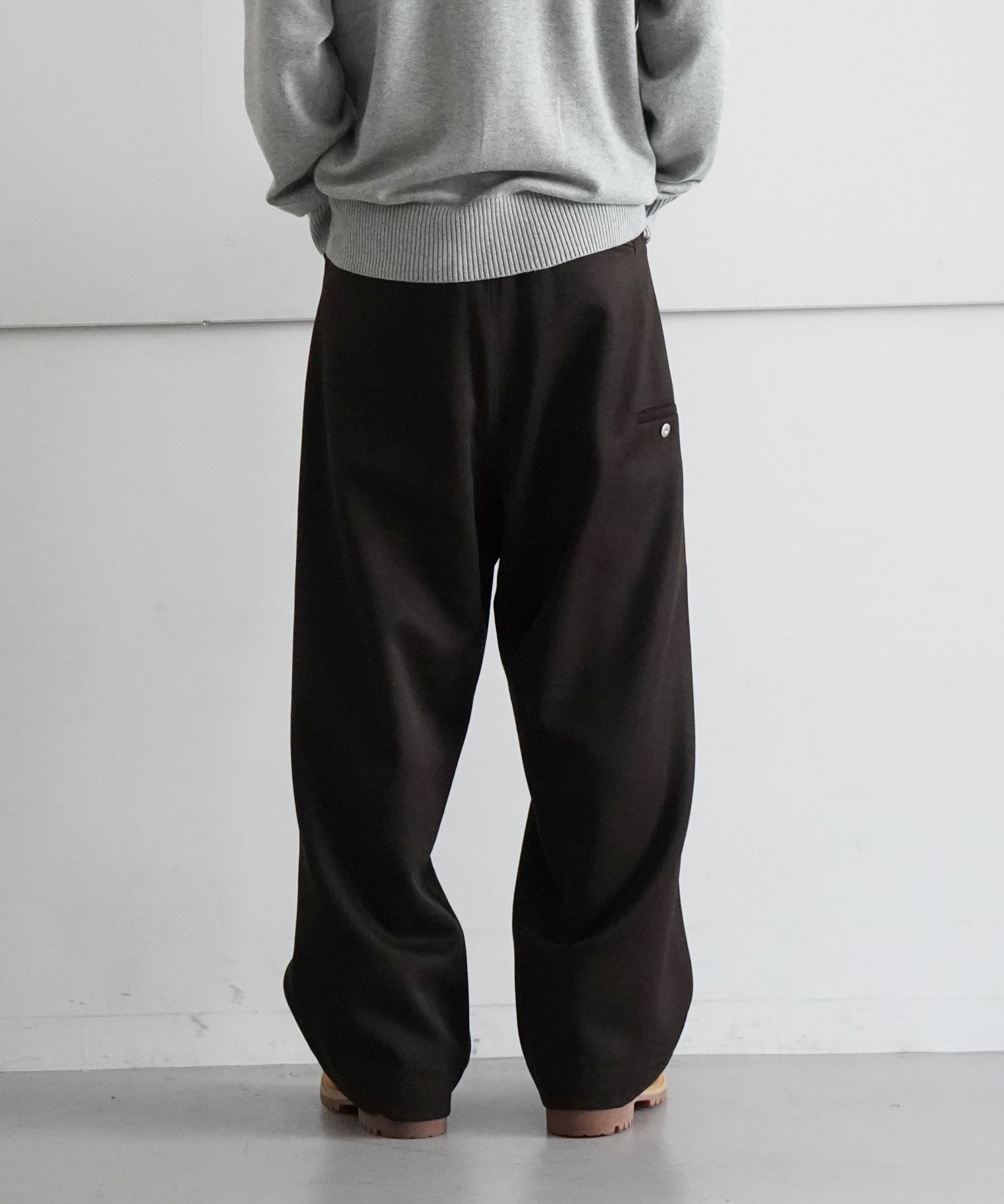 Omar Afridi Trotti baggy trousers "TOBACCO"