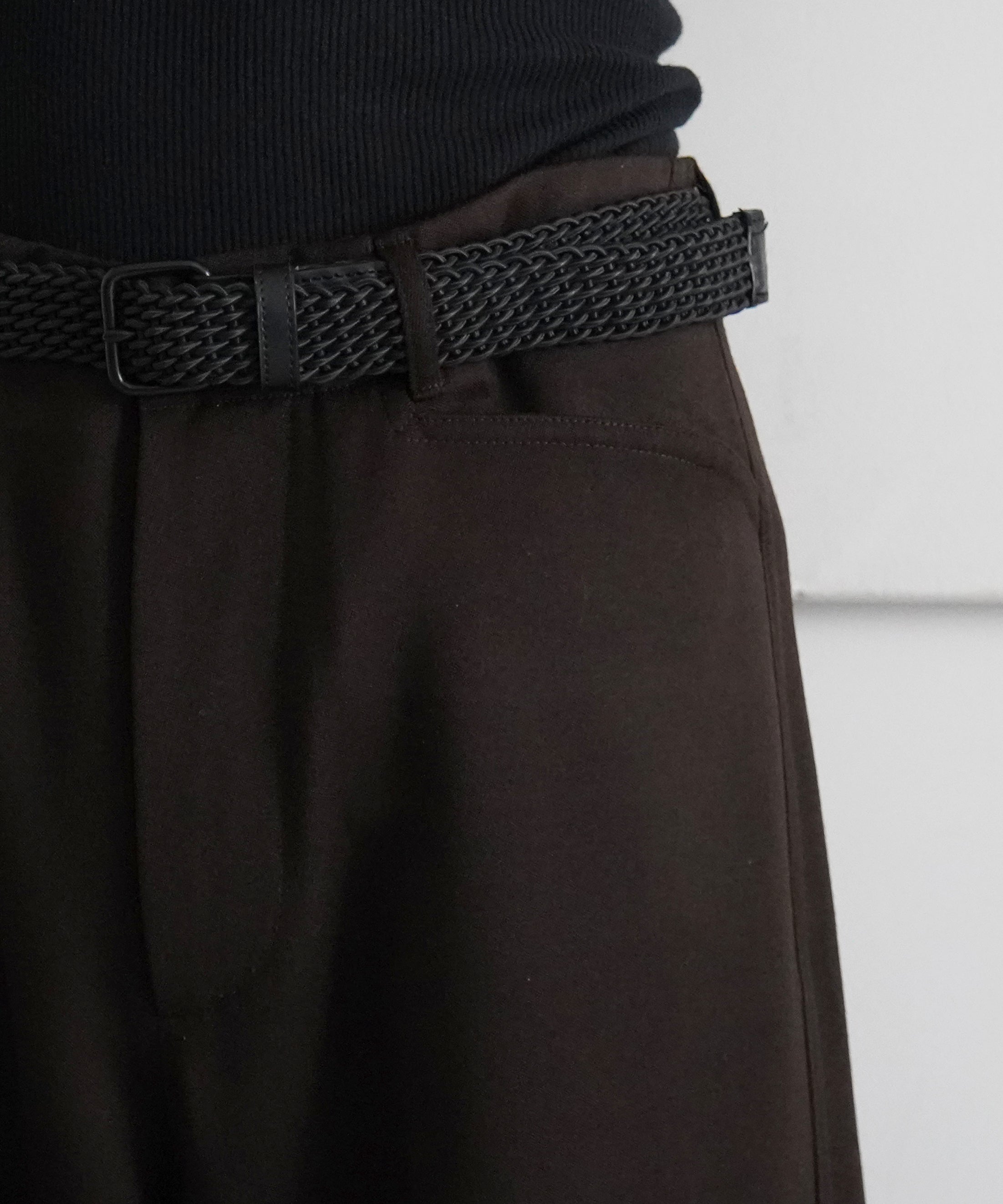Omar Afridi Trotti baggy trousers "TOBACCO"