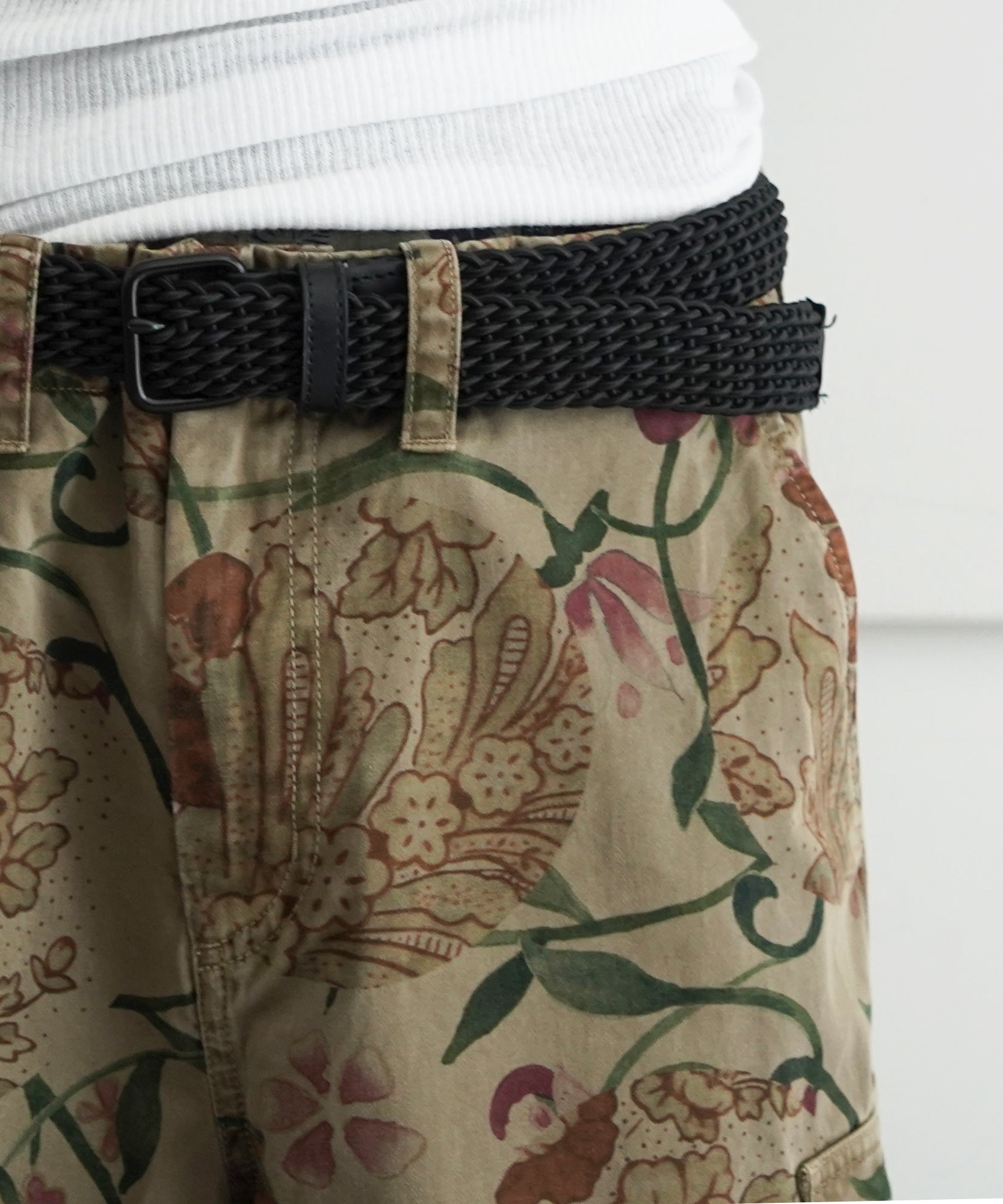 OUR LEGACY Mount cargo "SPOTTING ROSE SEVENTIES SATEEN"