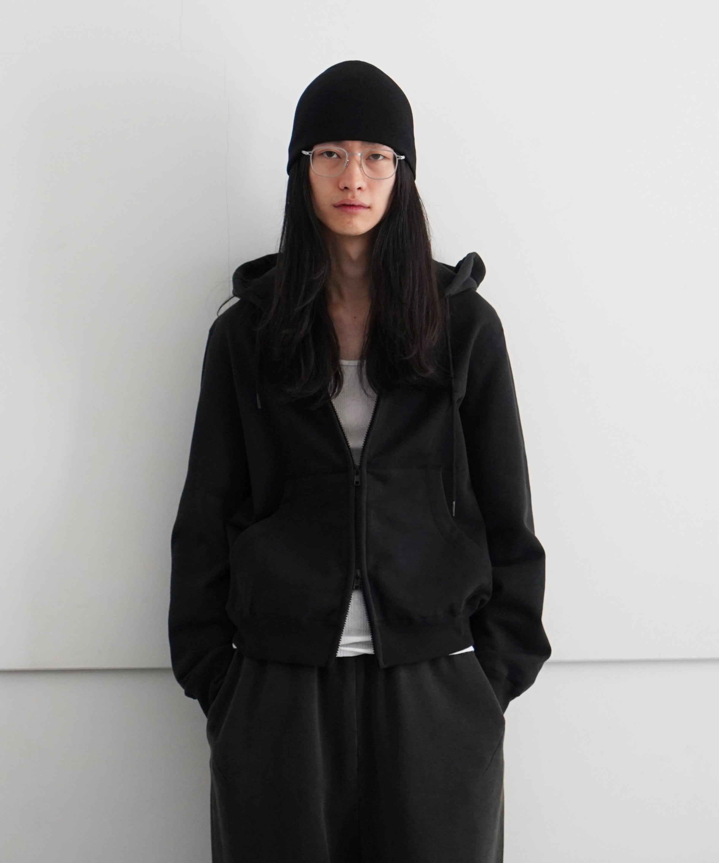 KAIKO Double zip parka "TOP GRAY"