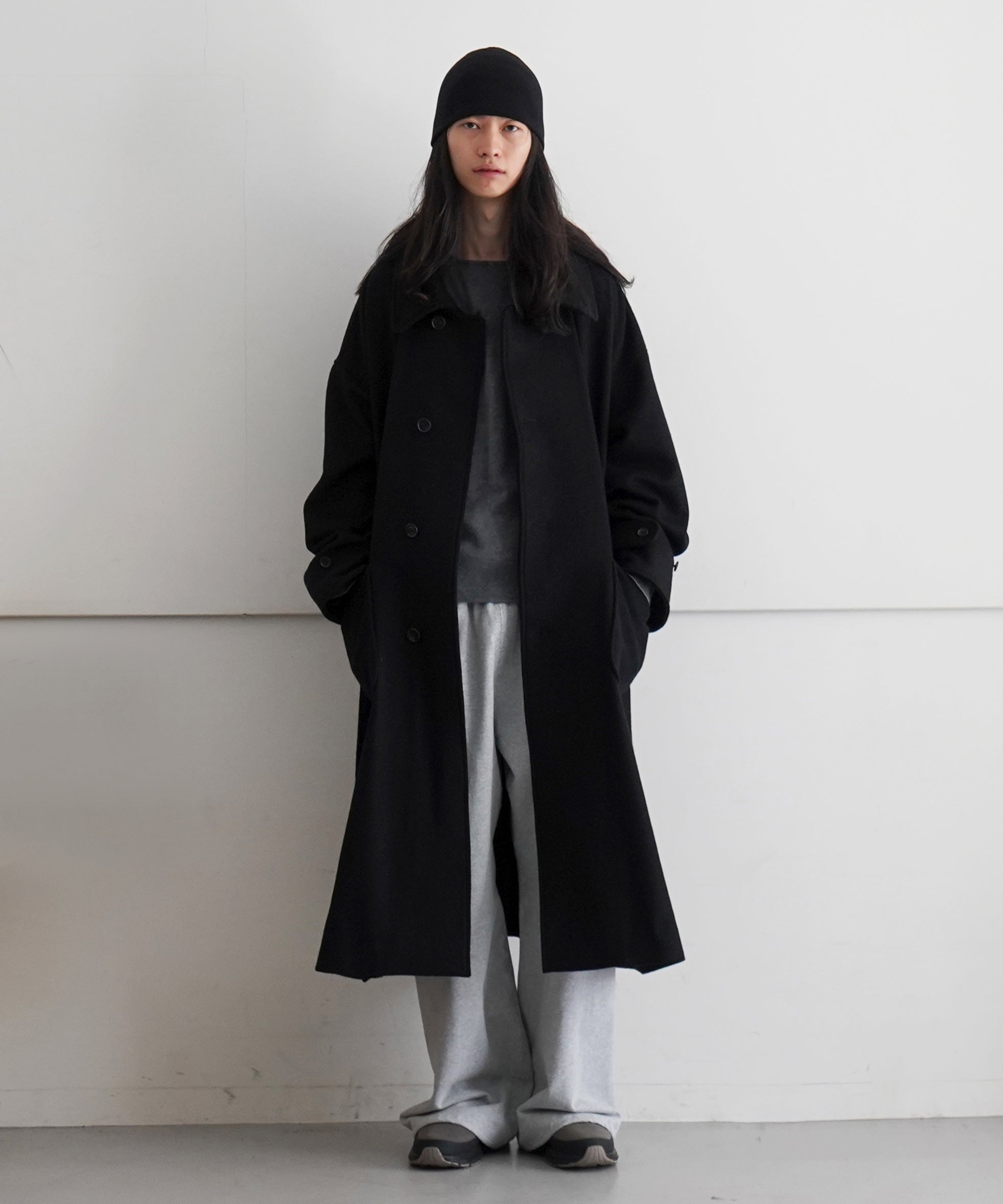 VOAAOV【ヴォアーブ】over wool coat 