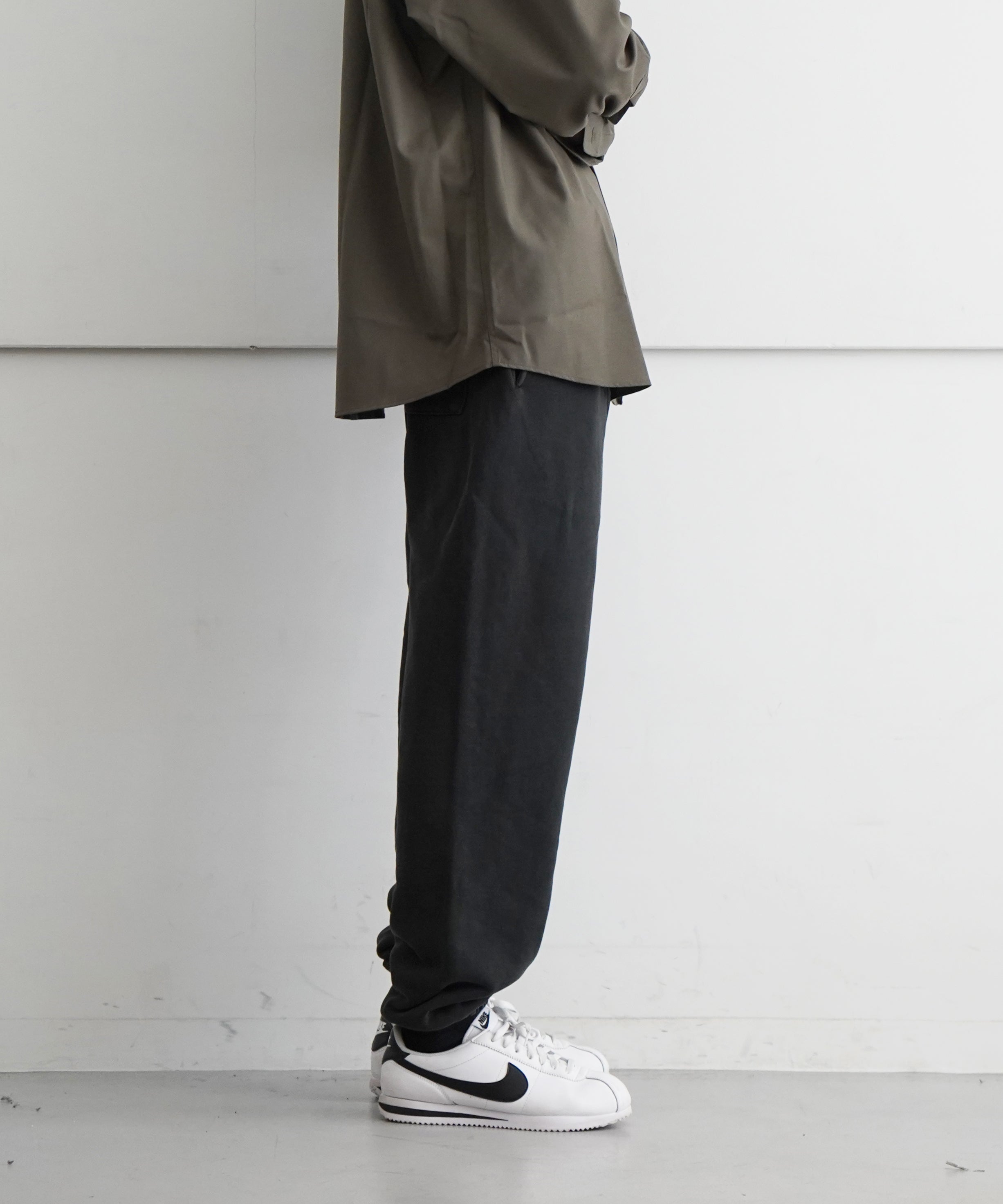 ENTIRE STUDIOS Heavy sweatpant "WASHED BLACK"