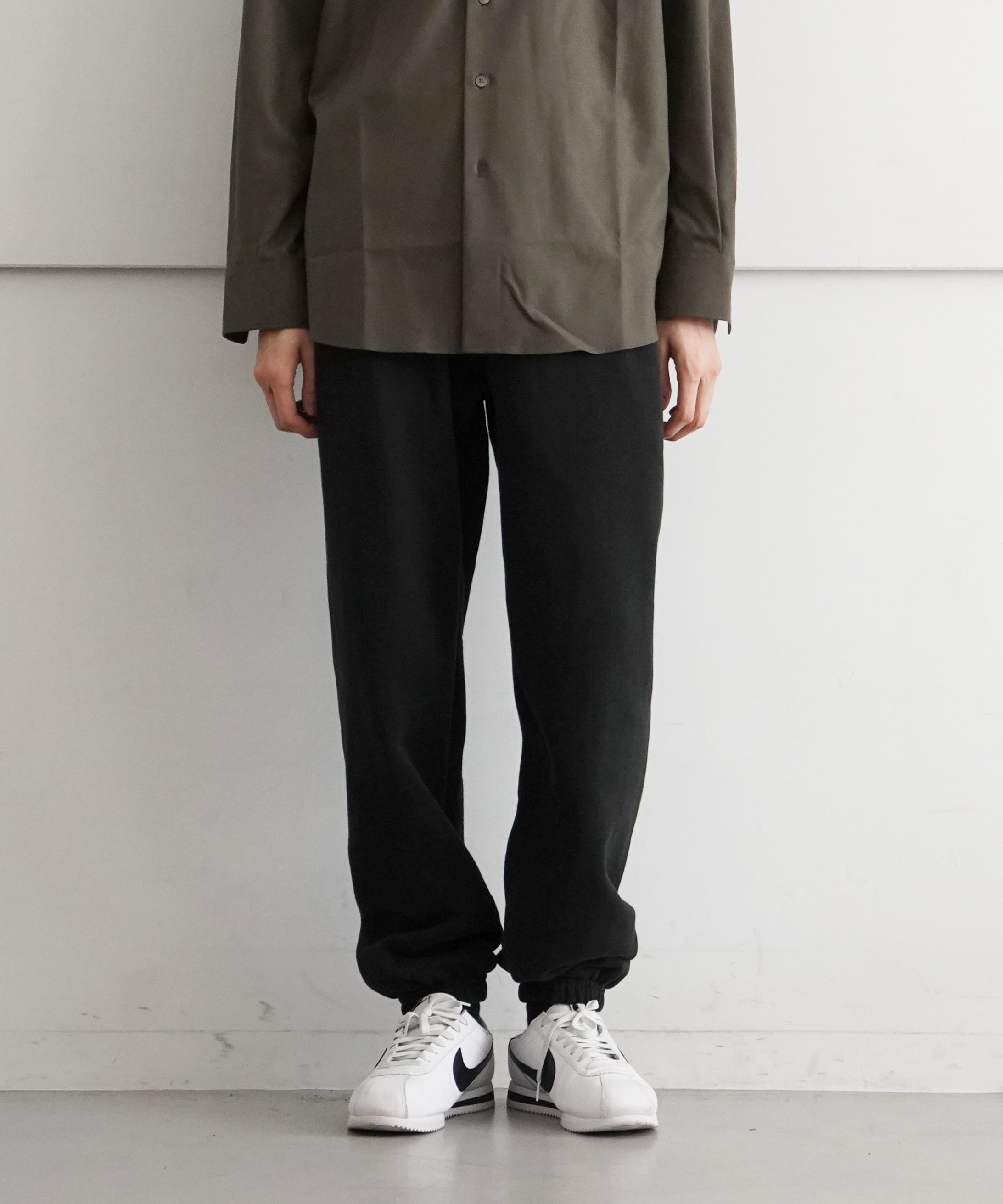 ENTIRE STUDIOS Heavy sweatpant "WASHED BLACK"