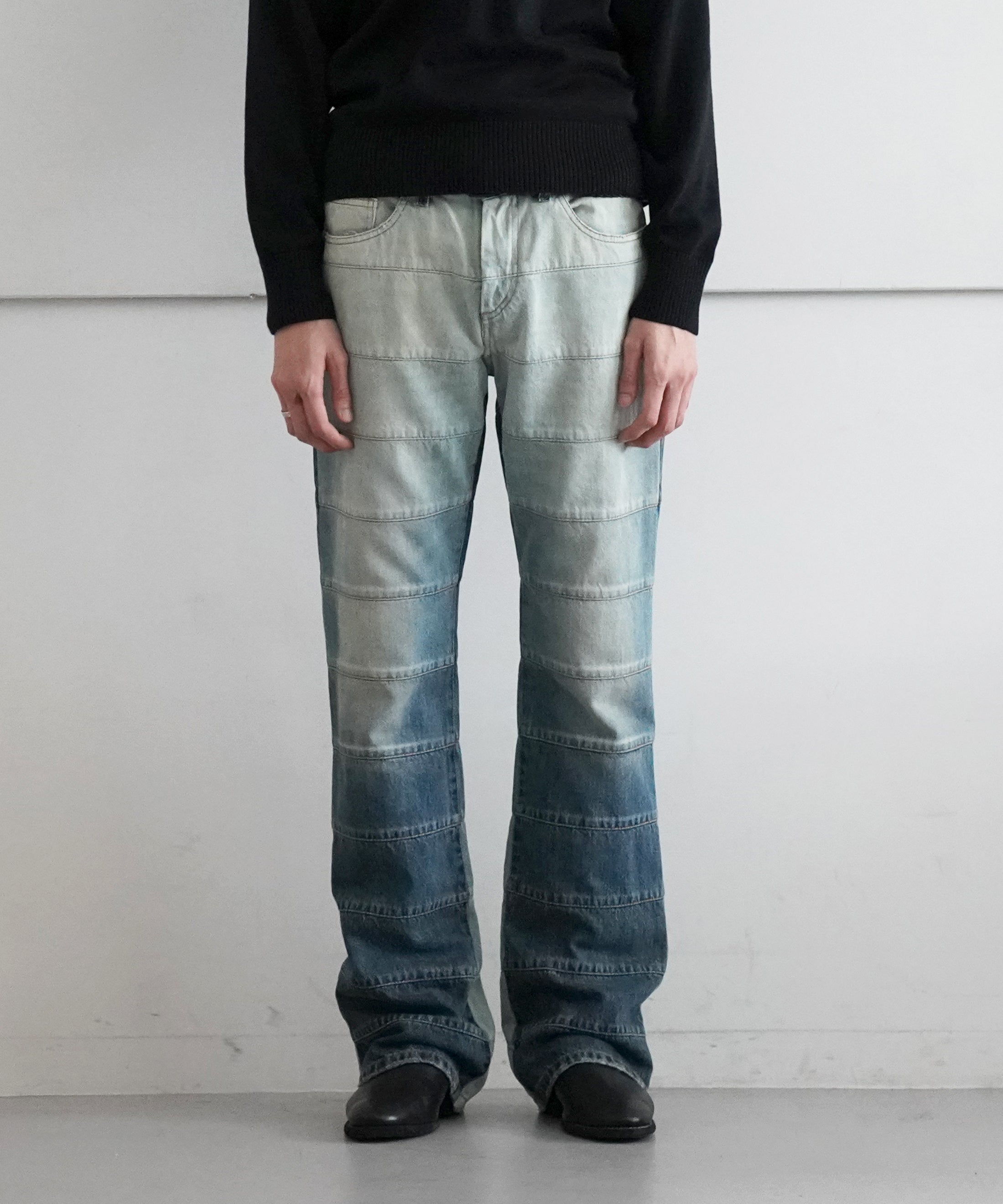 lildenimjean Ldj gradient jean "BLUE"