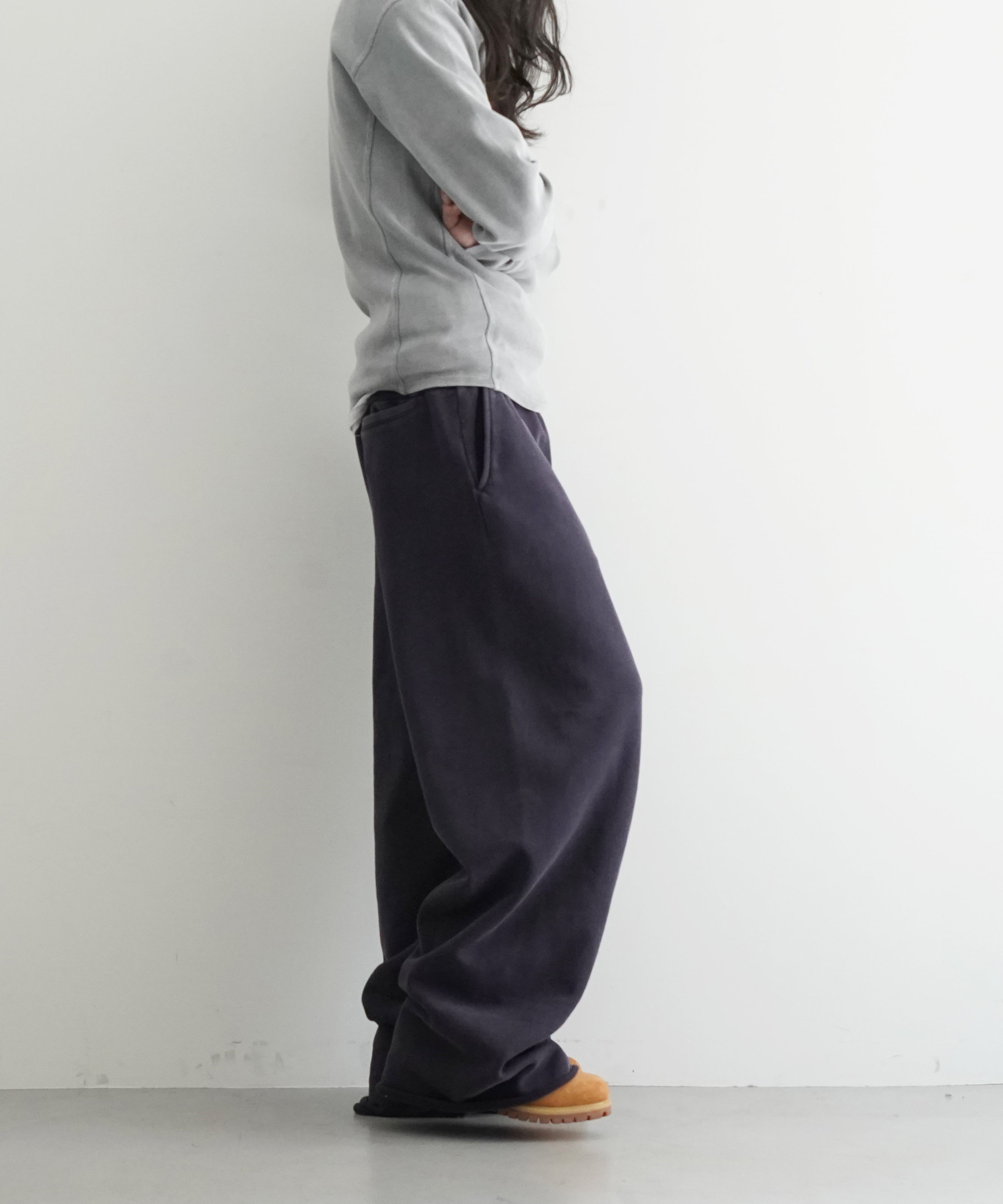 entire studios Full sweatpant "SILVER"