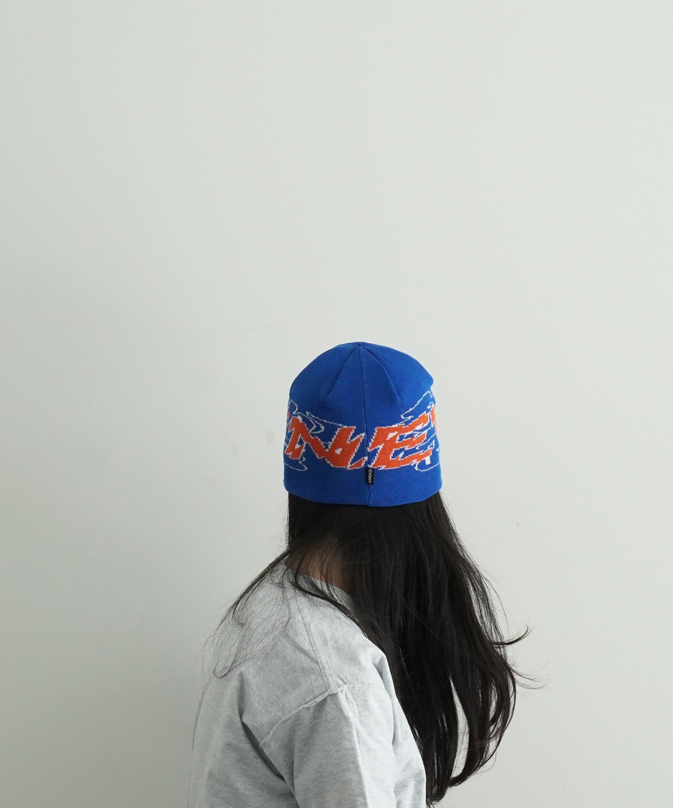 EVISEN Skateboardsゑ Sanda beanie "BLUE"