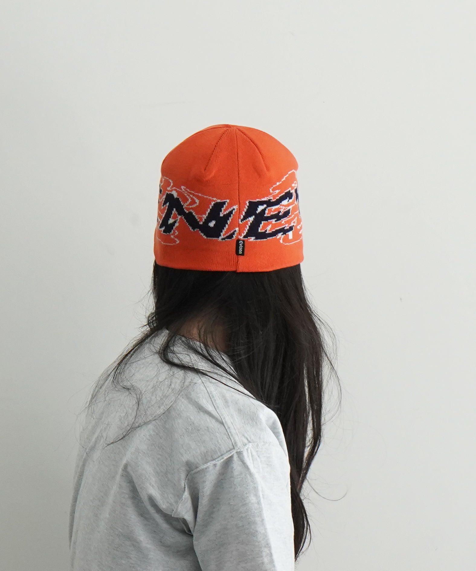 Evisen Skateboardsゑ Sanda beanie "ORANGE"