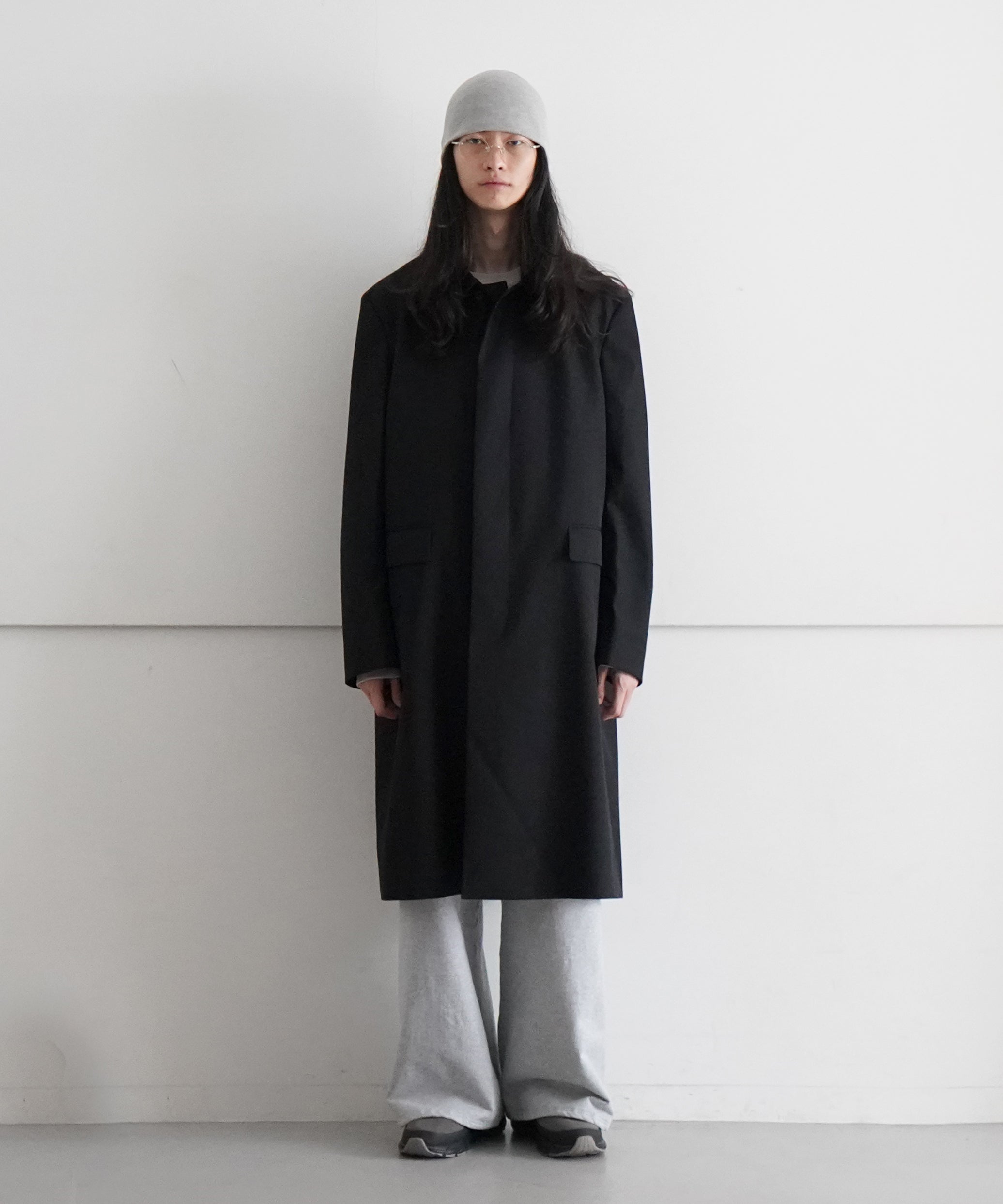 REVERBERATE STAND FALL COLLAR COAT 